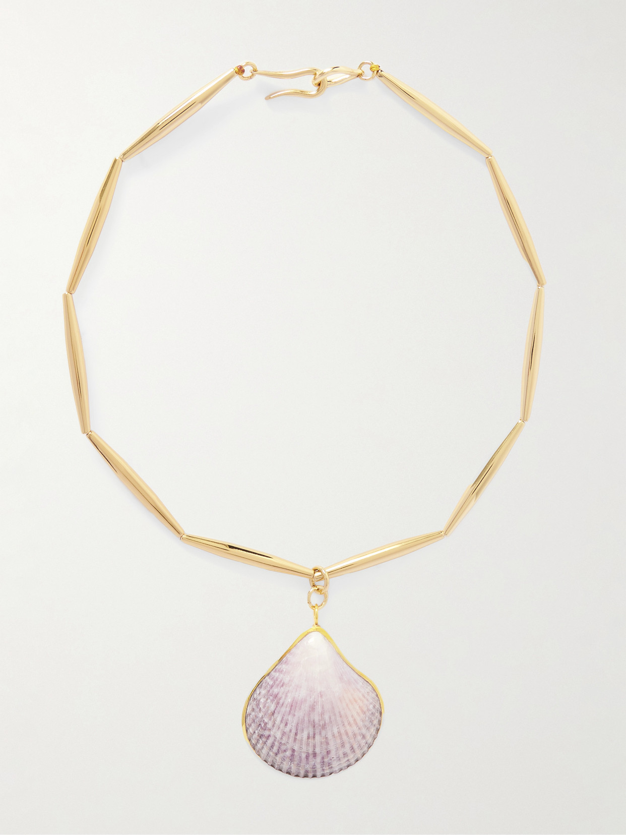 Tohum Lumia Theia Gold-plated And Shell Necklace