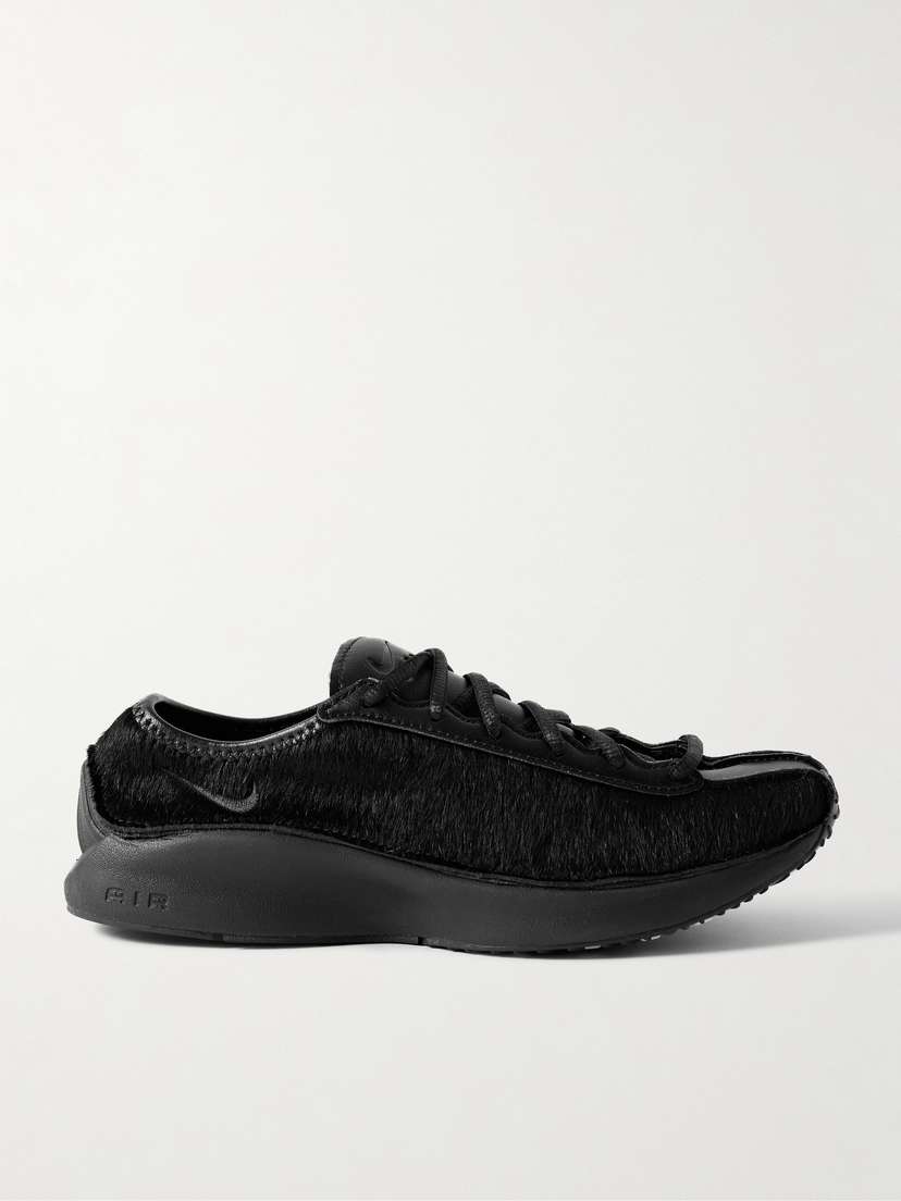 Nike Air Superfly Lx Calf Hair And Leather Sneakers