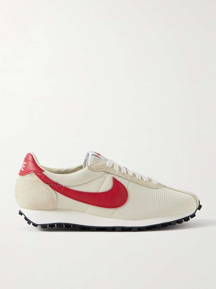 Nike Ld-1000 Suede And Leather-trimmed Mesh Sneakers