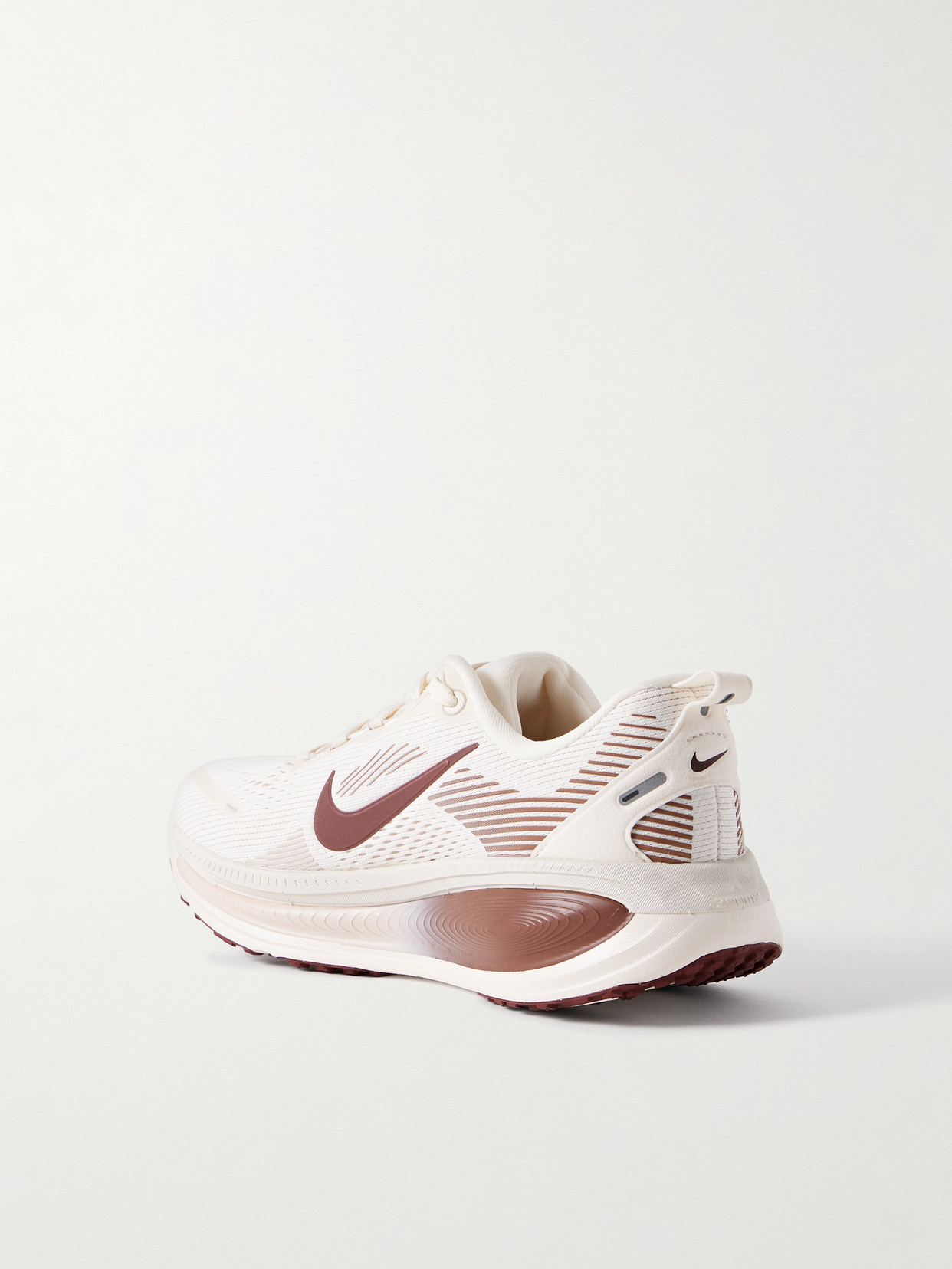Nike Vomero 18 Leather And Rubber-trimmed Mesh Sneakers In White