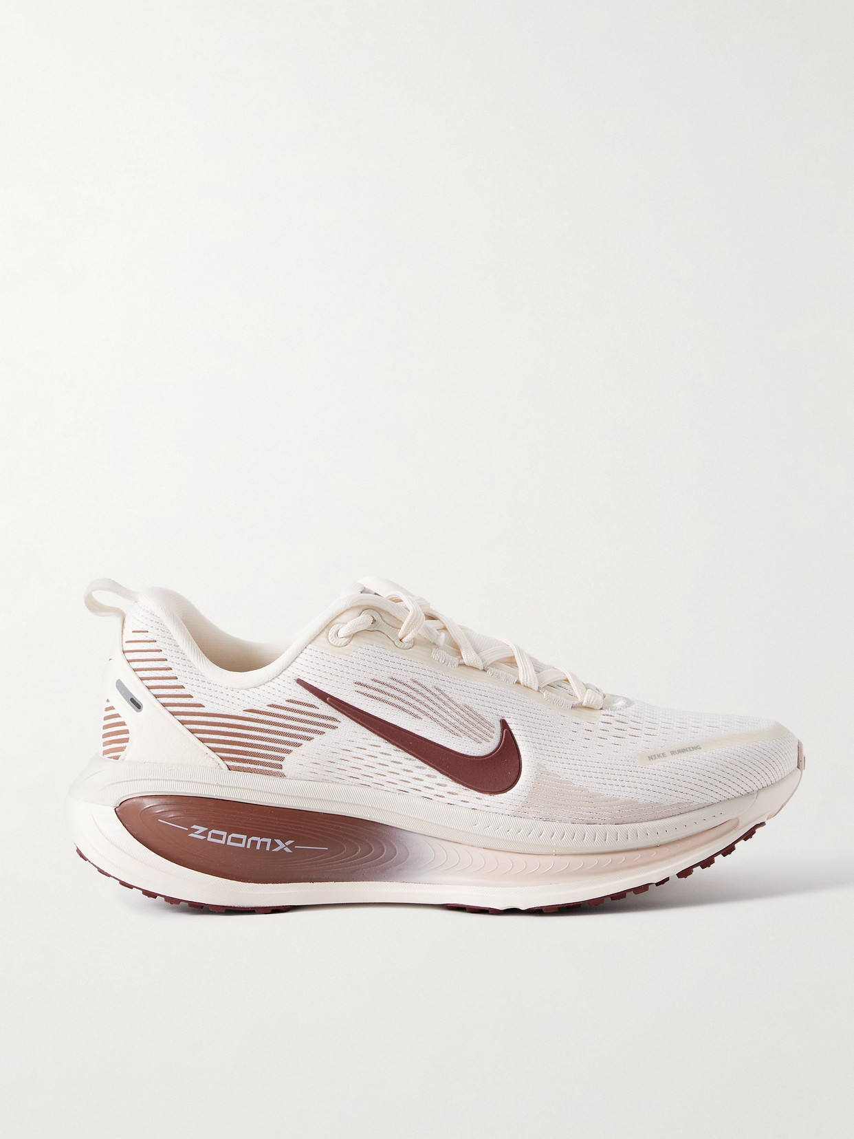 Nike Vomero 18 Leather And Rubber-trimmed Mesh Sneakers In White