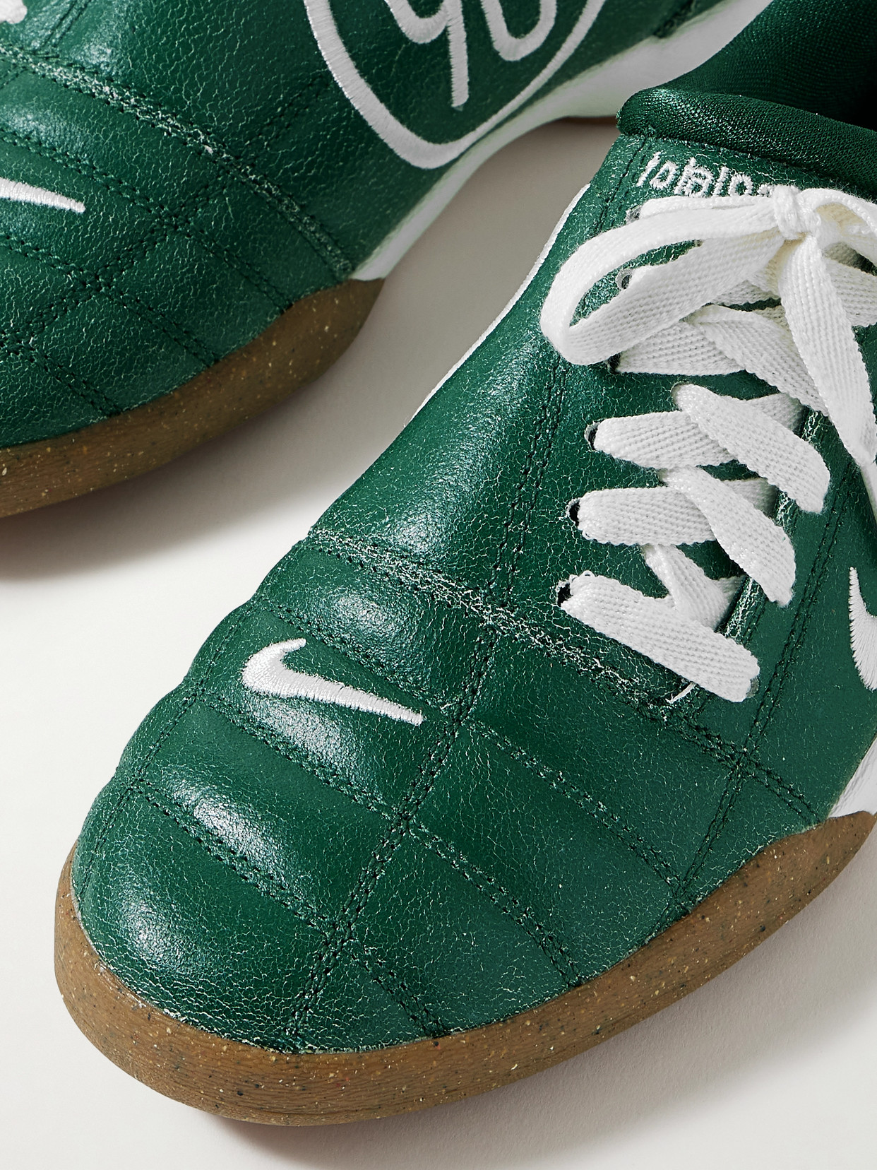 Total 90 Cracked-Leather Sneakers