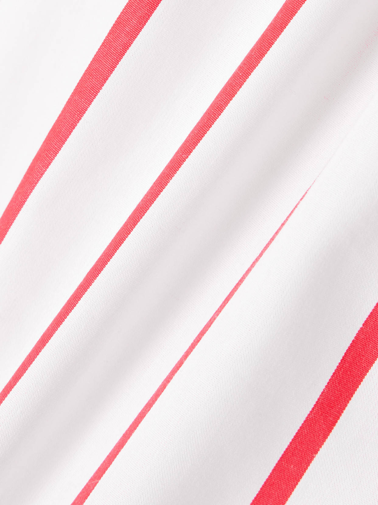 The Frankie Shop Lui Striped Cotton-poplin Shorts