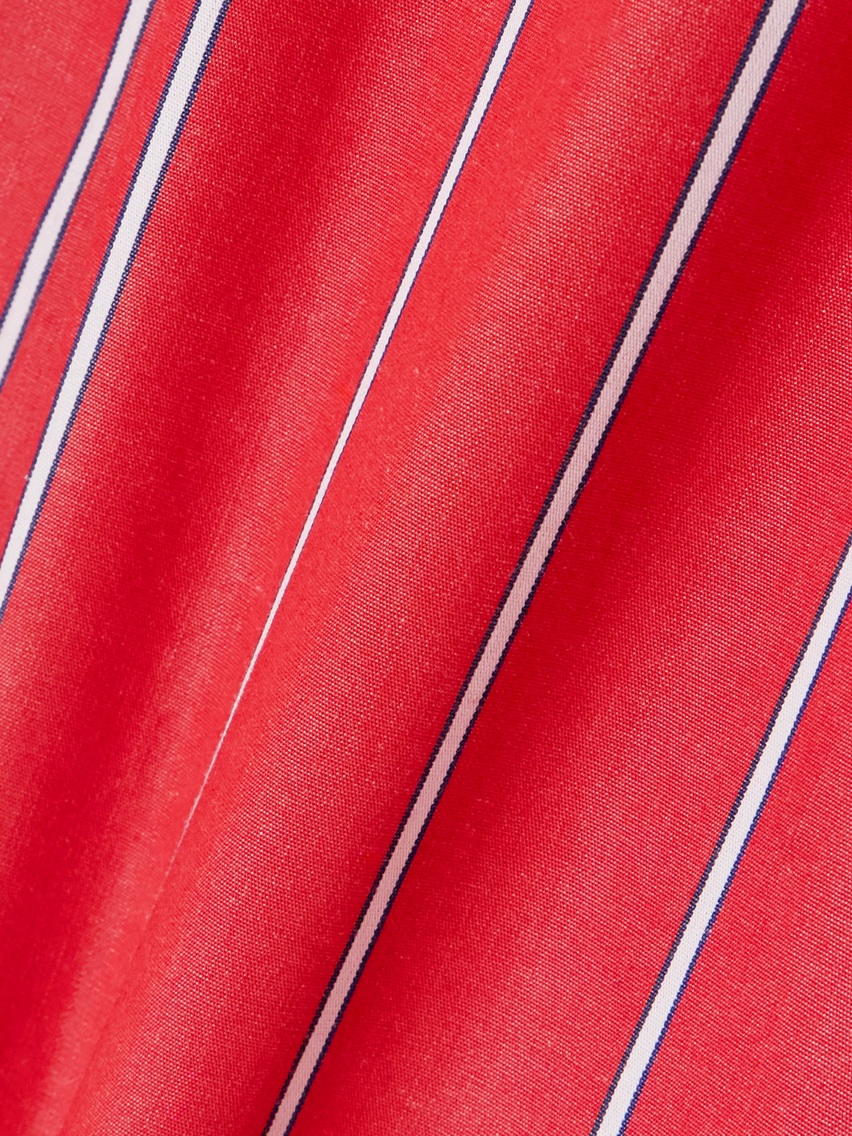 The Frankie Shop Lui Striped Cotton Poplin Shorts