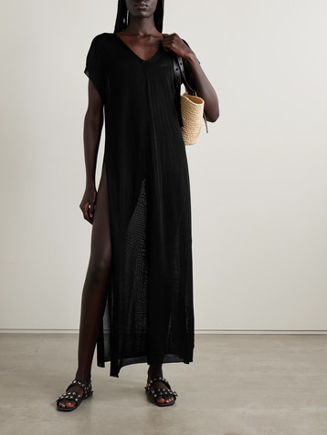 The Frankie Shop Mysia knitted maxi dress