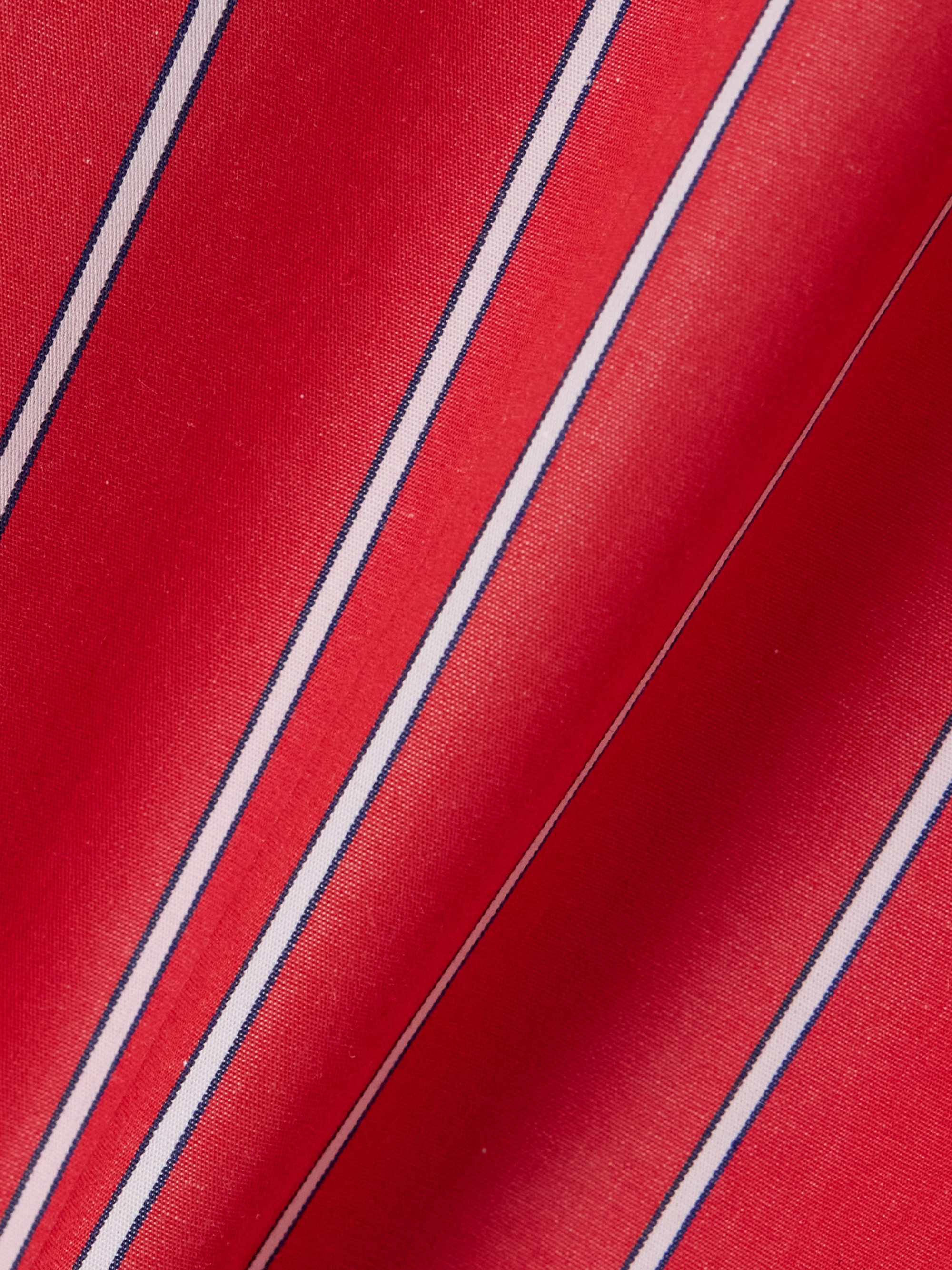 The Frankie Shop Lui striped cotton-poplin shirt