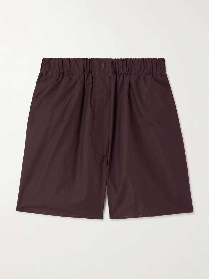 The Frankie Shop Lui Cotton-poplin Shorts