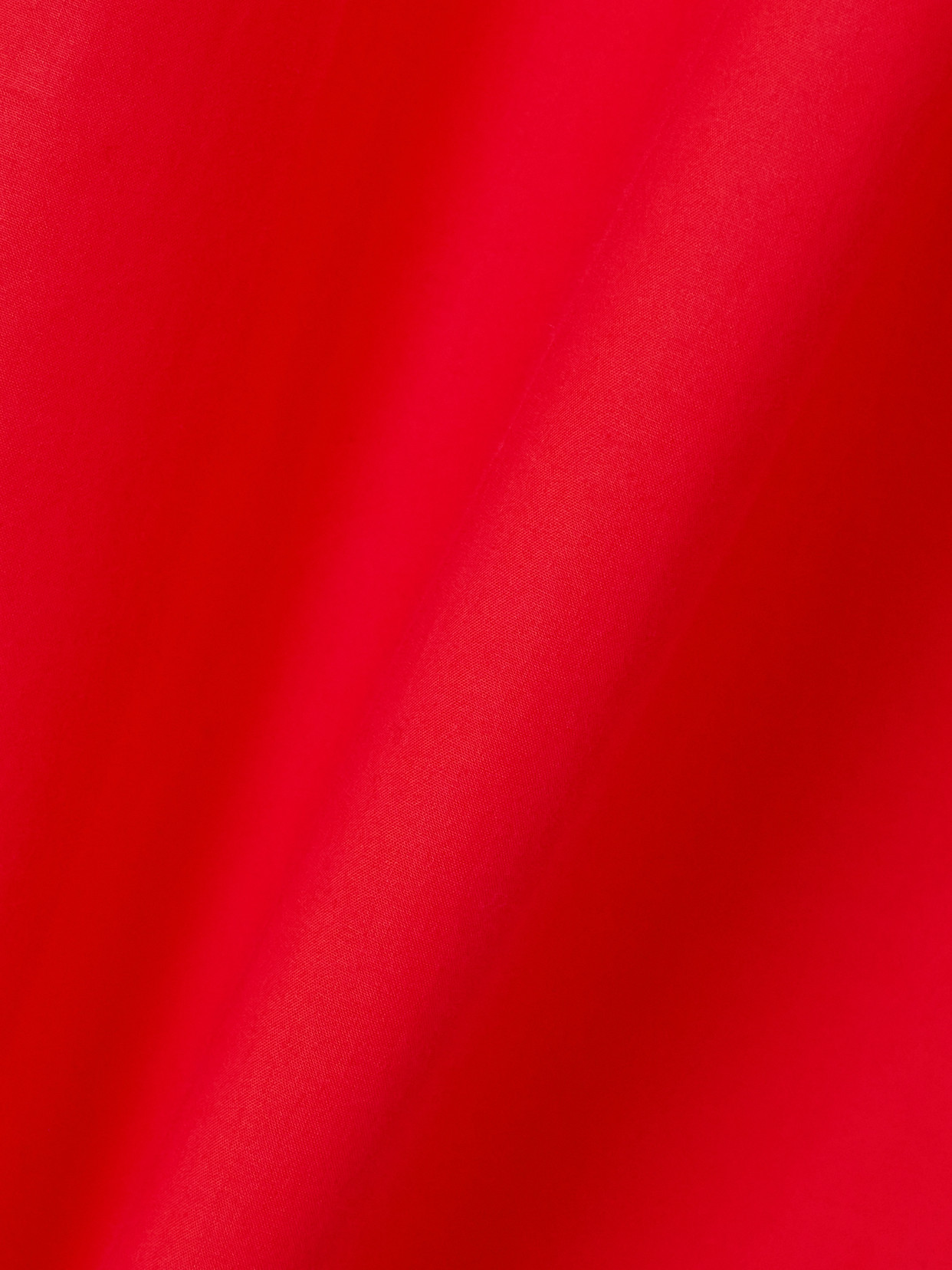 The Frankie Shop Calren Oversized Cotton-poplin Maxi Shirt Dress In Red