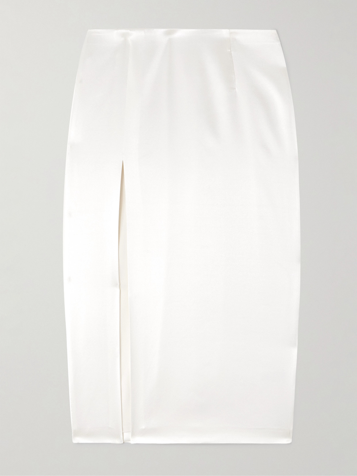 Veronica De Piante Elea Silk-blend Satin Skirt