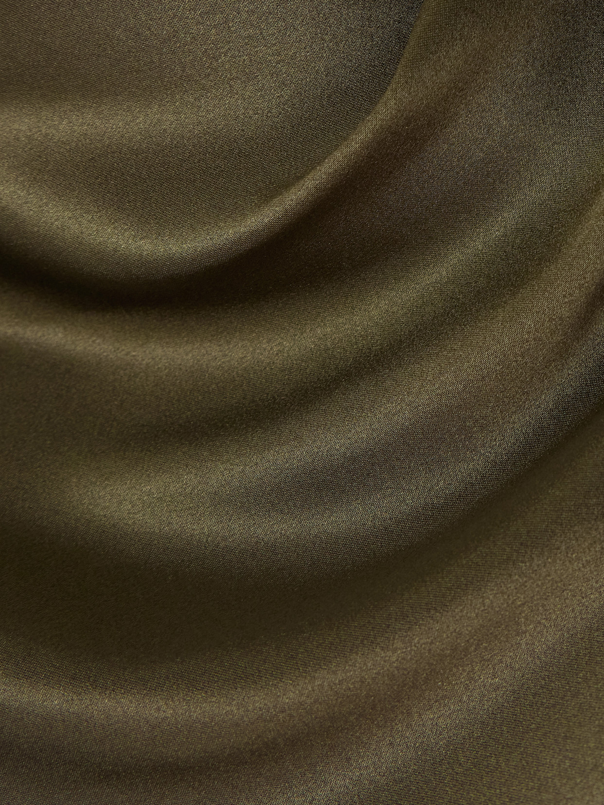 Veronica De Piante Cecilia Draped Stretch-silk Satin Top