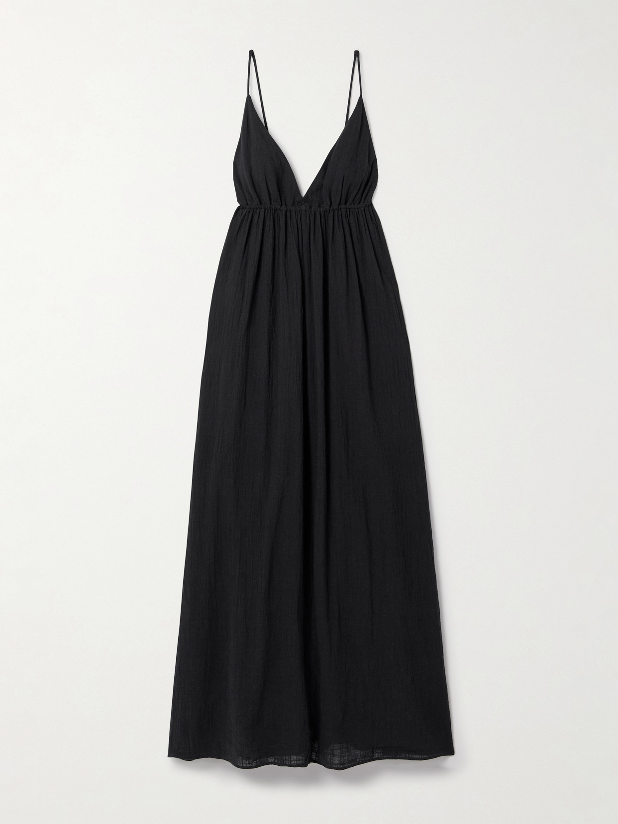 Staud Hanna Cotton-gauze Maxi Dress