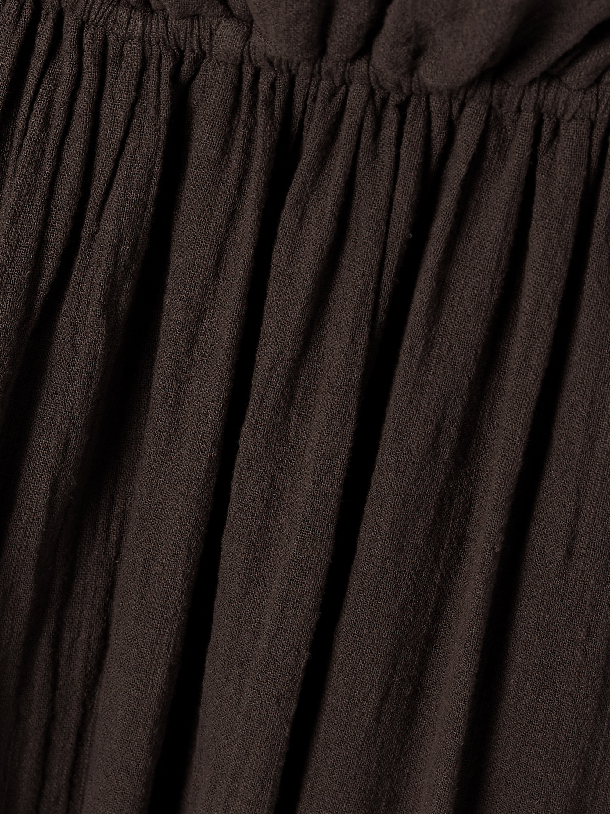 Staud Hanna cotton-gauze maxi dress thumbnail