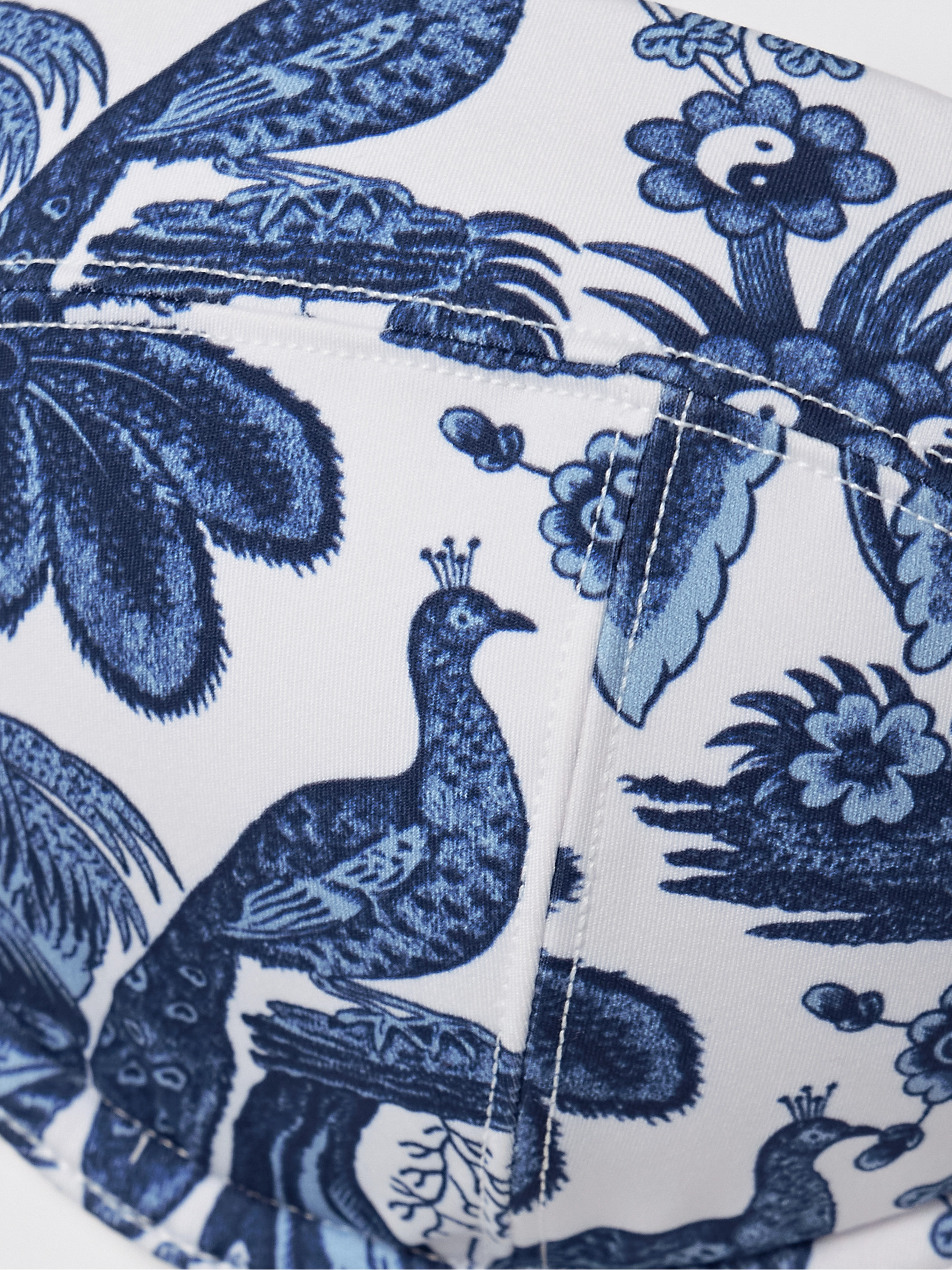 Staud Jo printed recycled underwired balconette bikini top