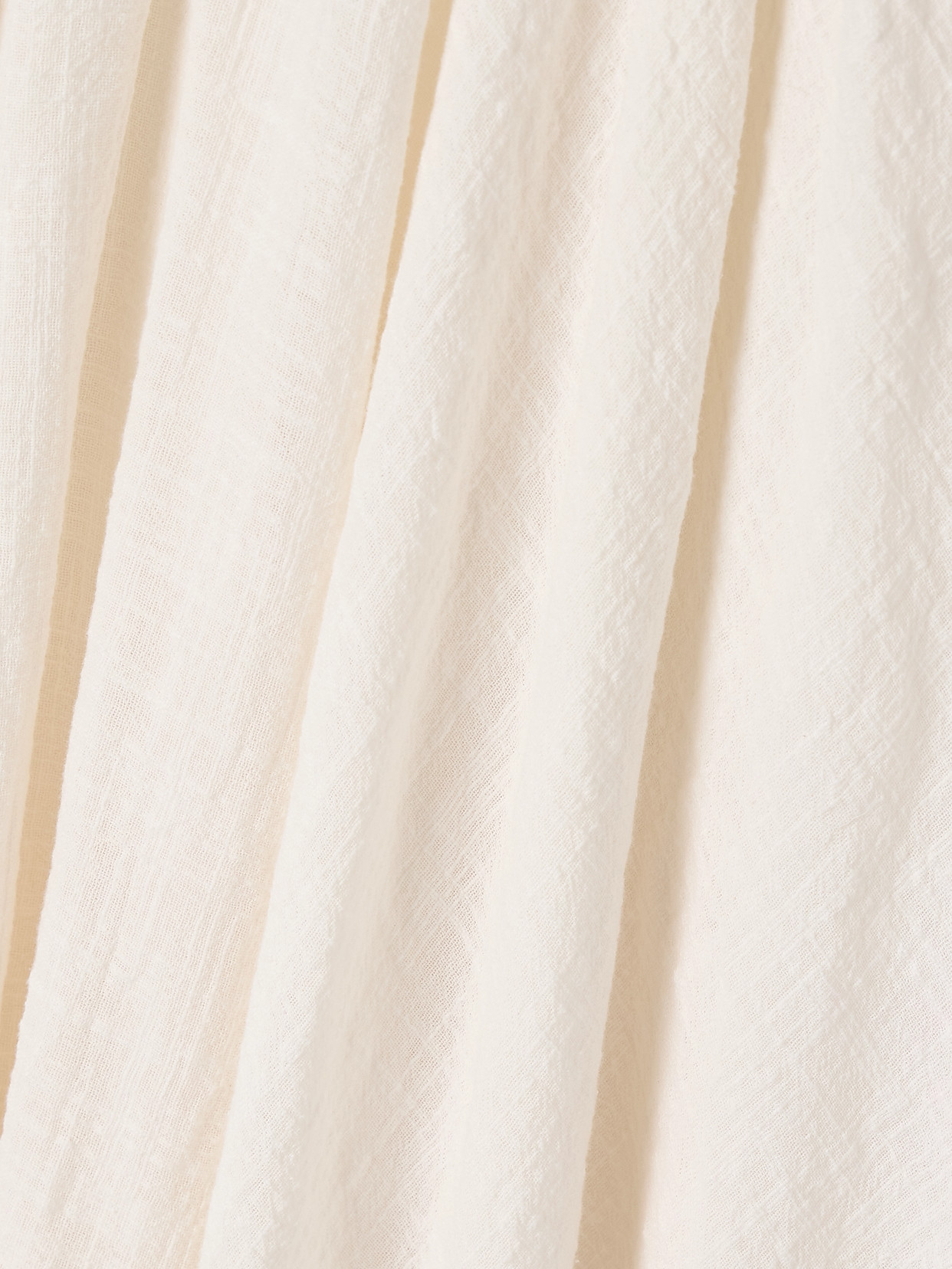 STAUD CARLA COTTON-GAUZE MIDI SKIRT