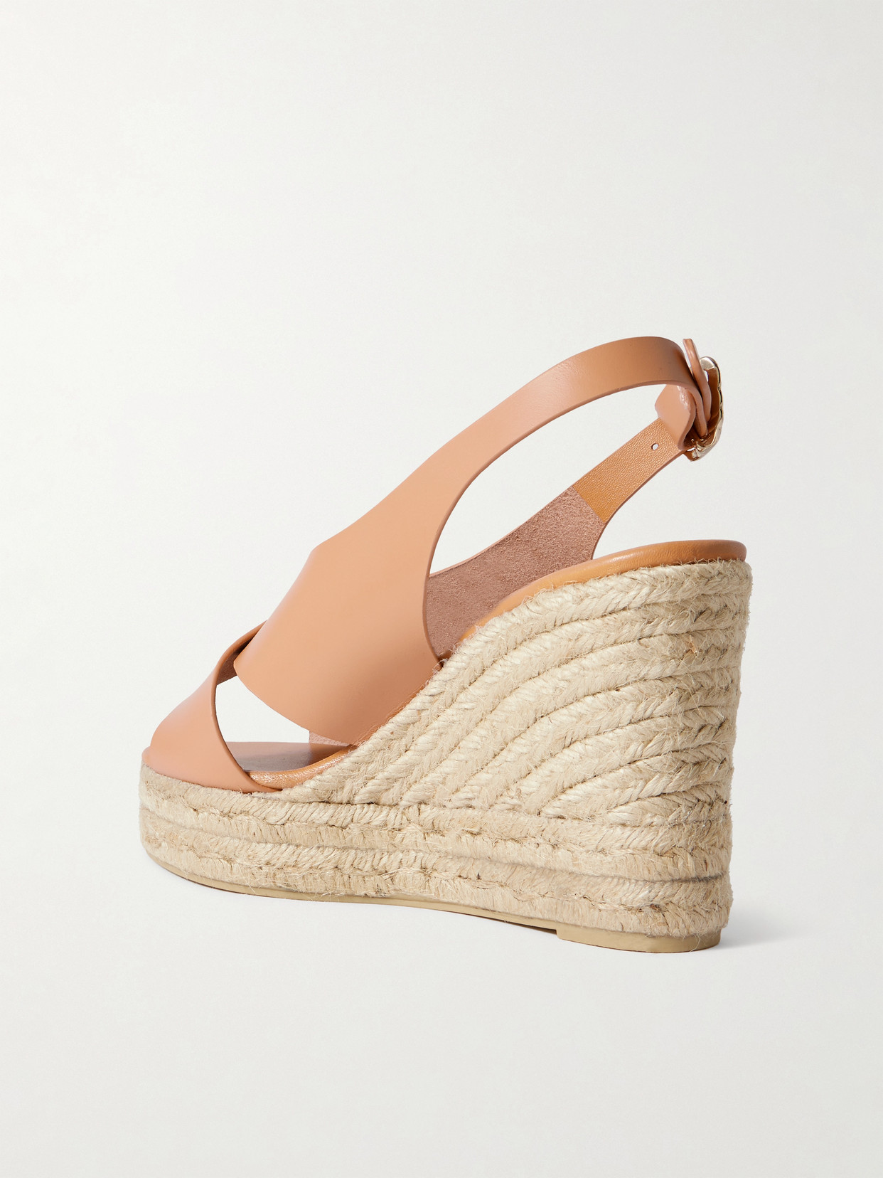 Ancient Greek Sandals Maria Leather Espadrille Wedge Sandals