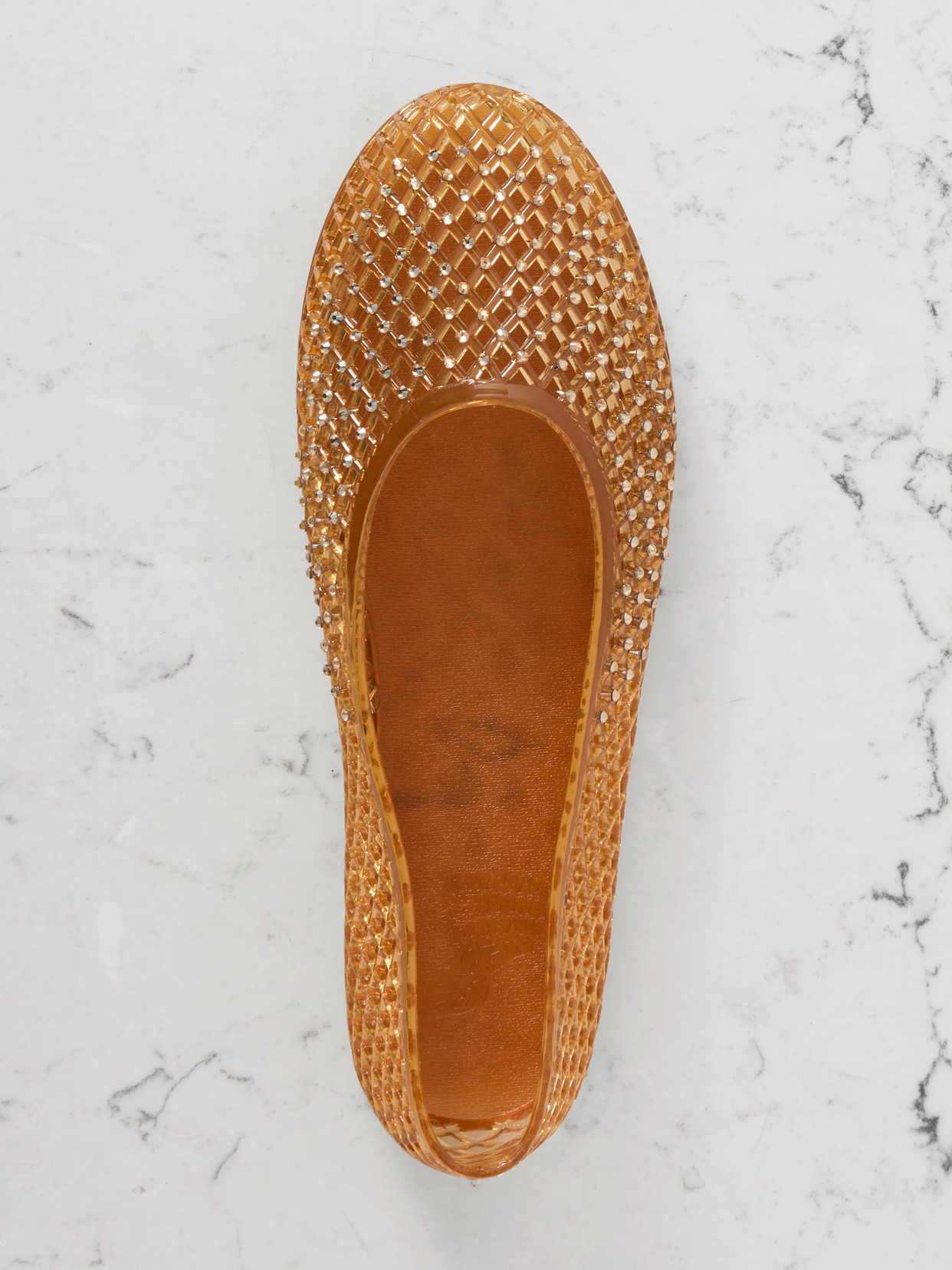 Iro Crystal-Embellished Pvc Ballet Flats