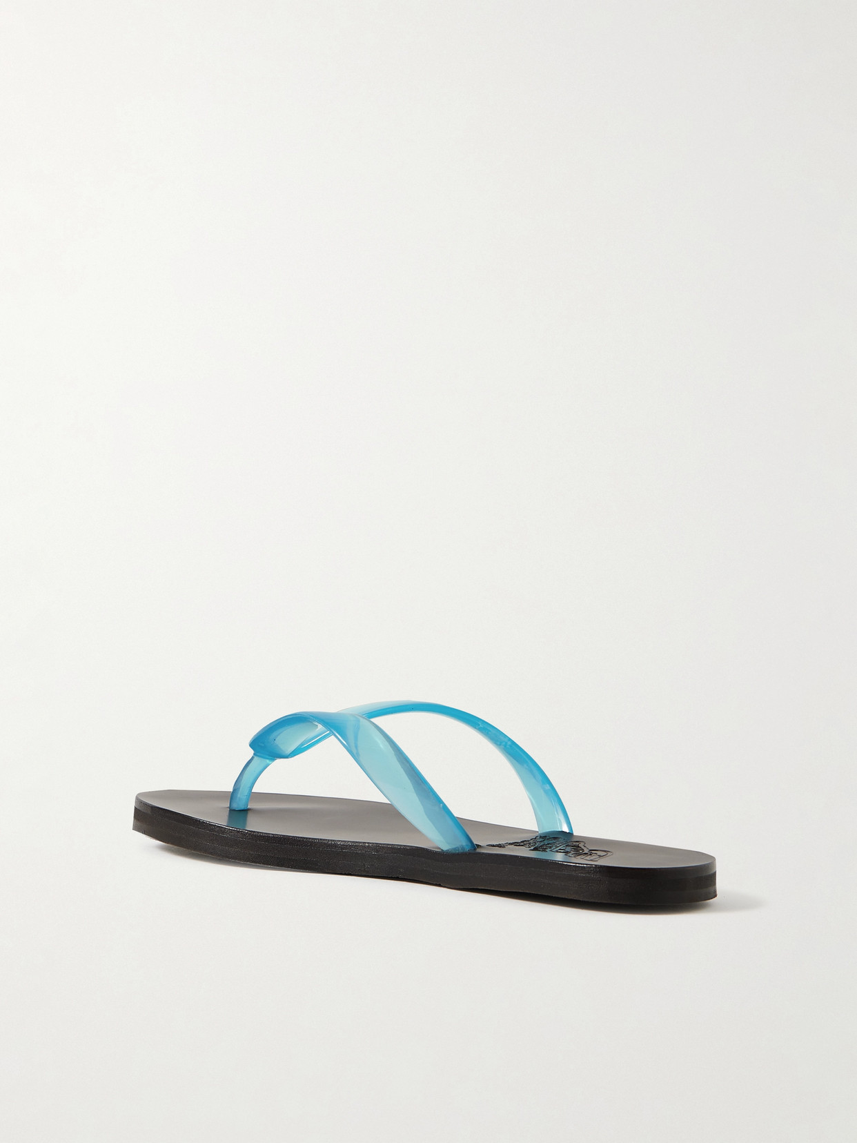 Ancient Greek Sandals Saionara Jelly Pvc Flip Flops In Blue