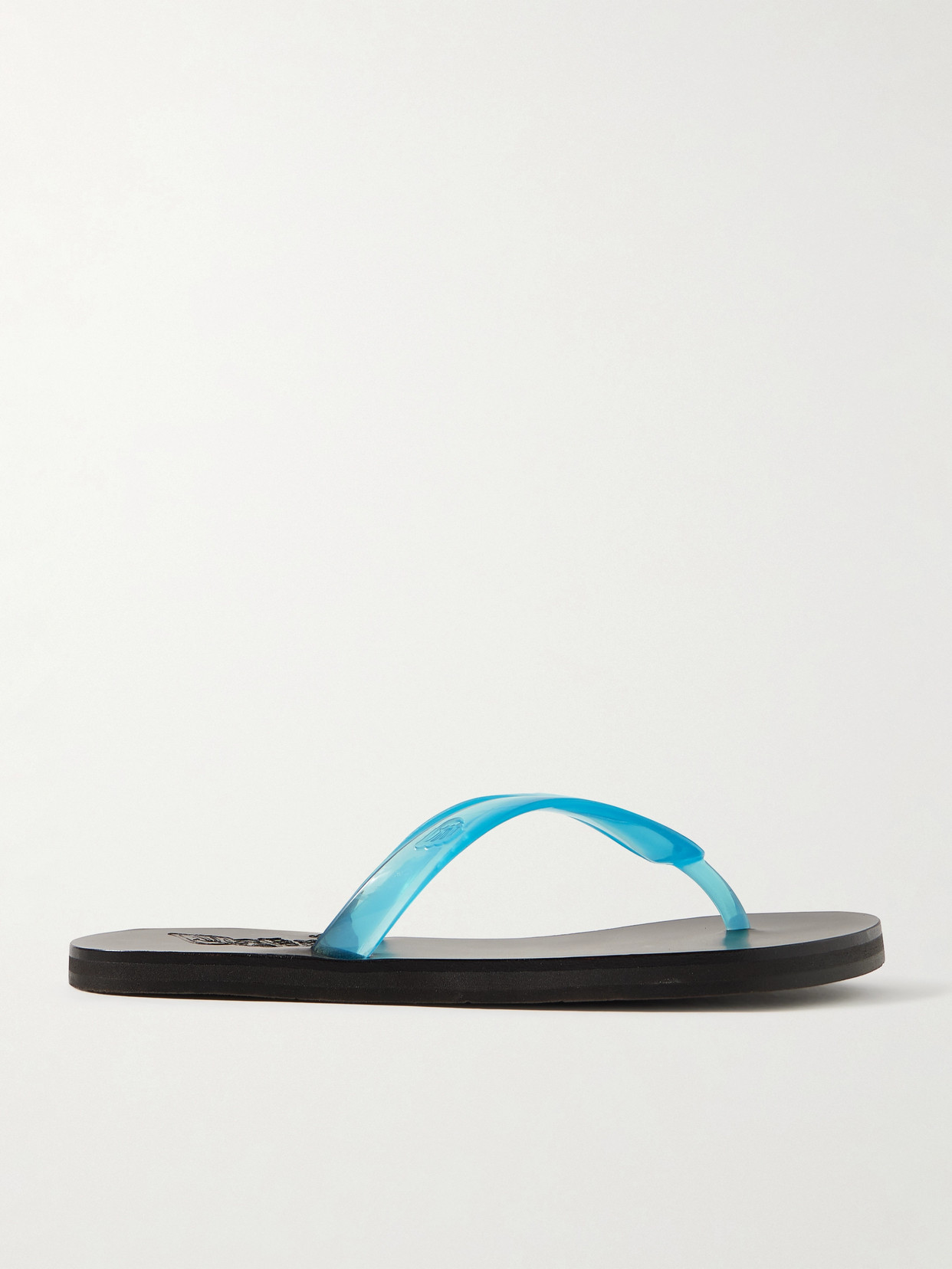 Ancient Greek Sandals Saionara Jelly Pvc Flip Flops In Blue