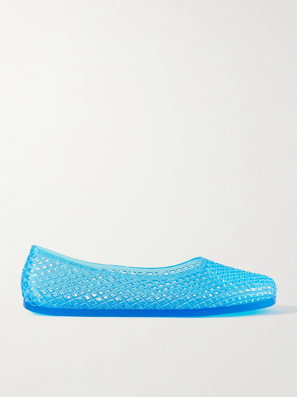 Ancient Greek Sandals Iro Pvc Ballet Flats In Blue