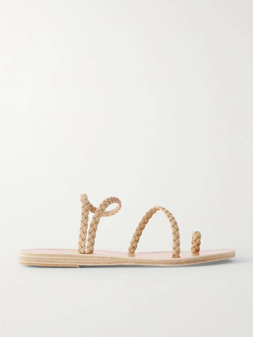 Ancient Greek Sandals Eleftheria Woven Leather Sandals