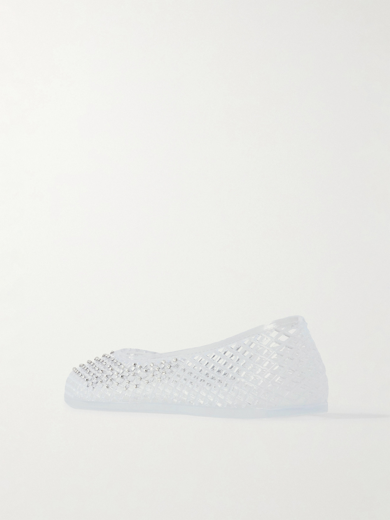 Iro Crystal-Embellished Pvc Ballet Flats