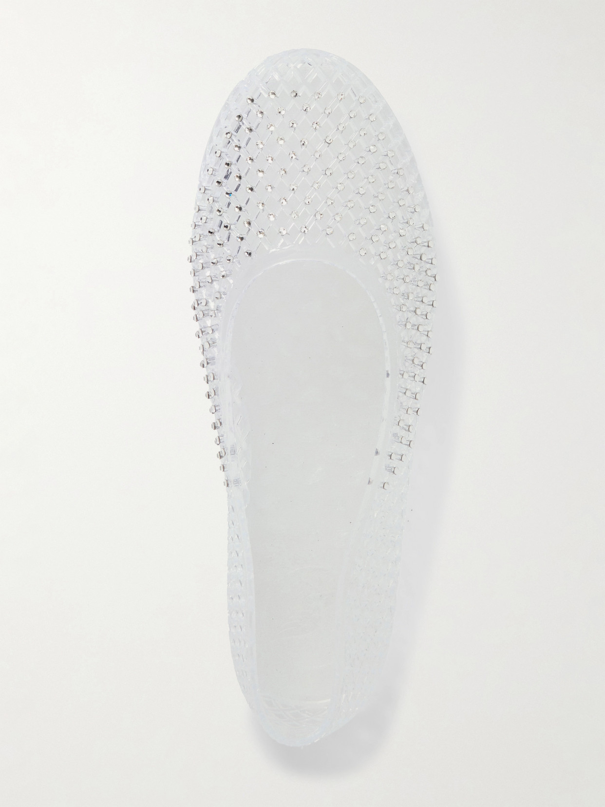 Iro Crystal-Embellished Pvc Ballet Flats