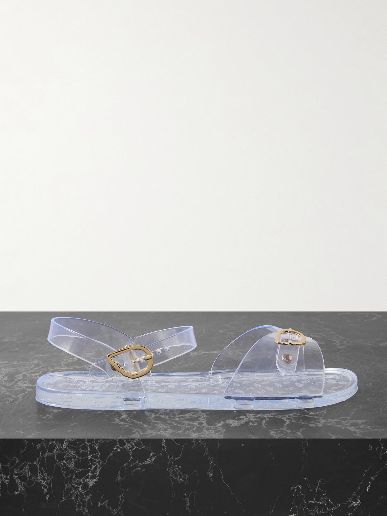 Ancient Greek Sandals - Irini Recycled-pvc Slingback Sandals - Clear
