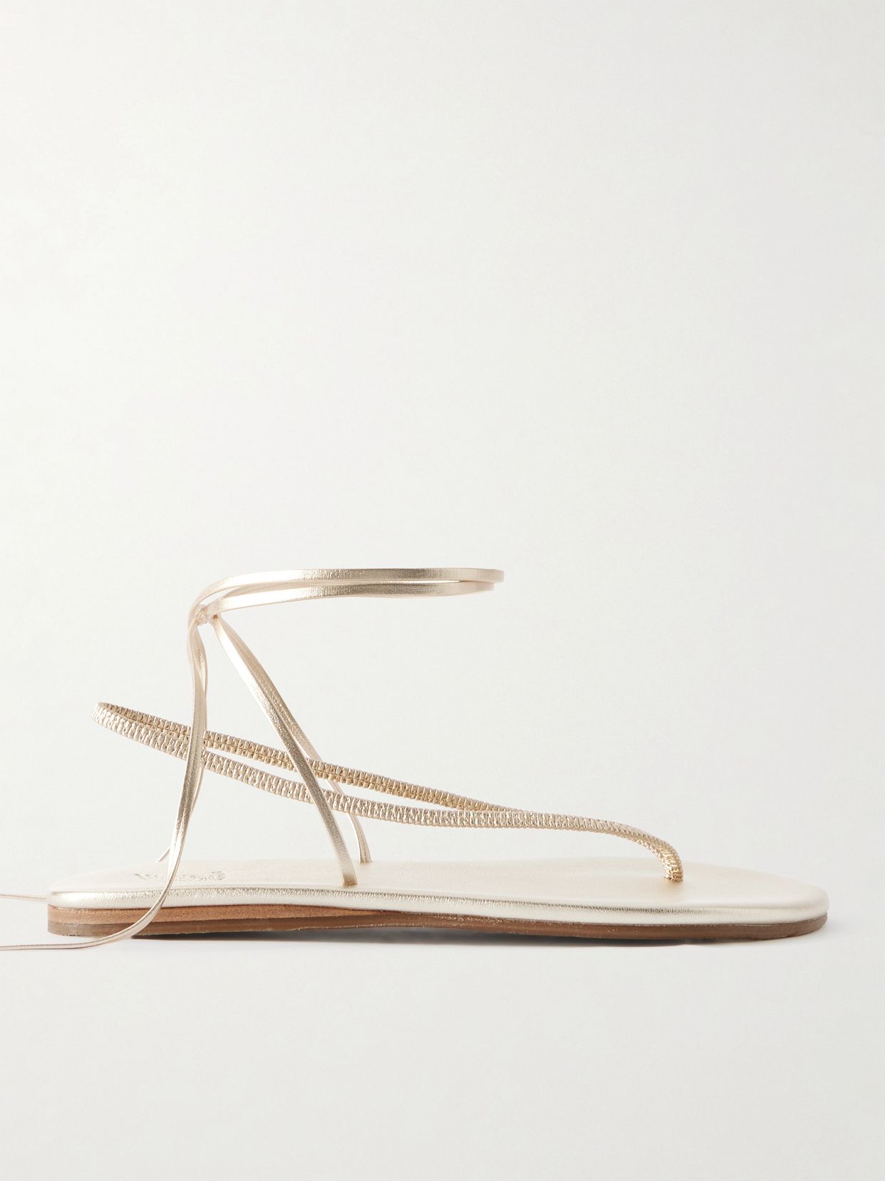 Sfendoni metallic sandals