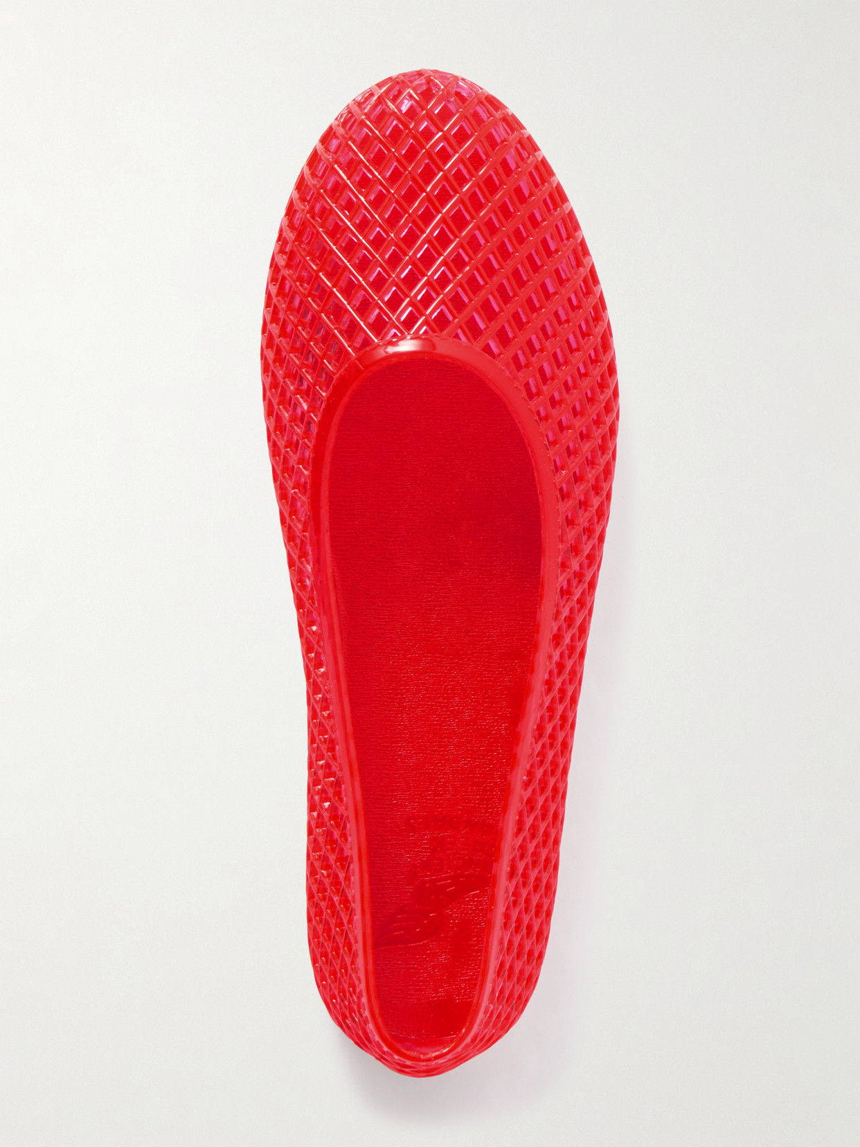 Ancient Greek Sandals Iro Pvc Ballet Flats In Red