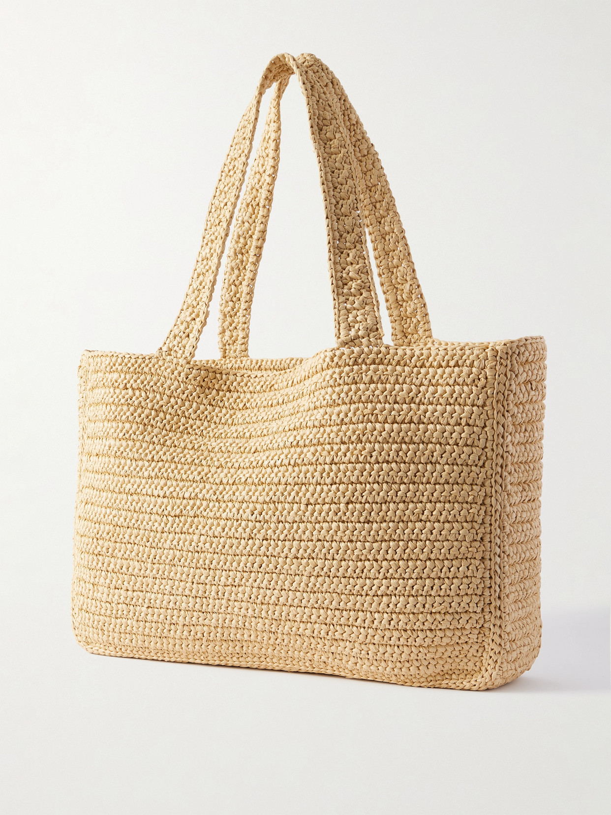 Valentino Viva Superstar Crocheted Raffia Tote