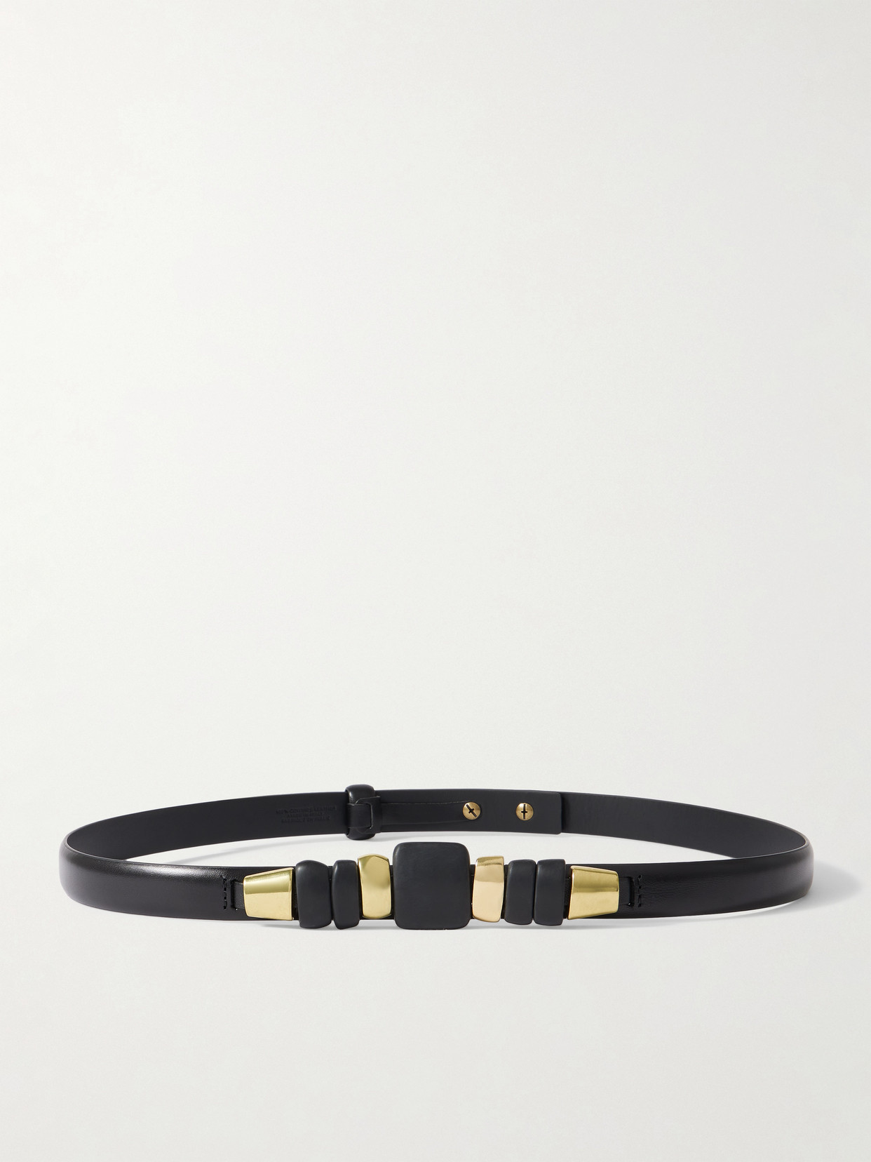 Isabel Marant - Raissa Embellished Leather Belt - Black
