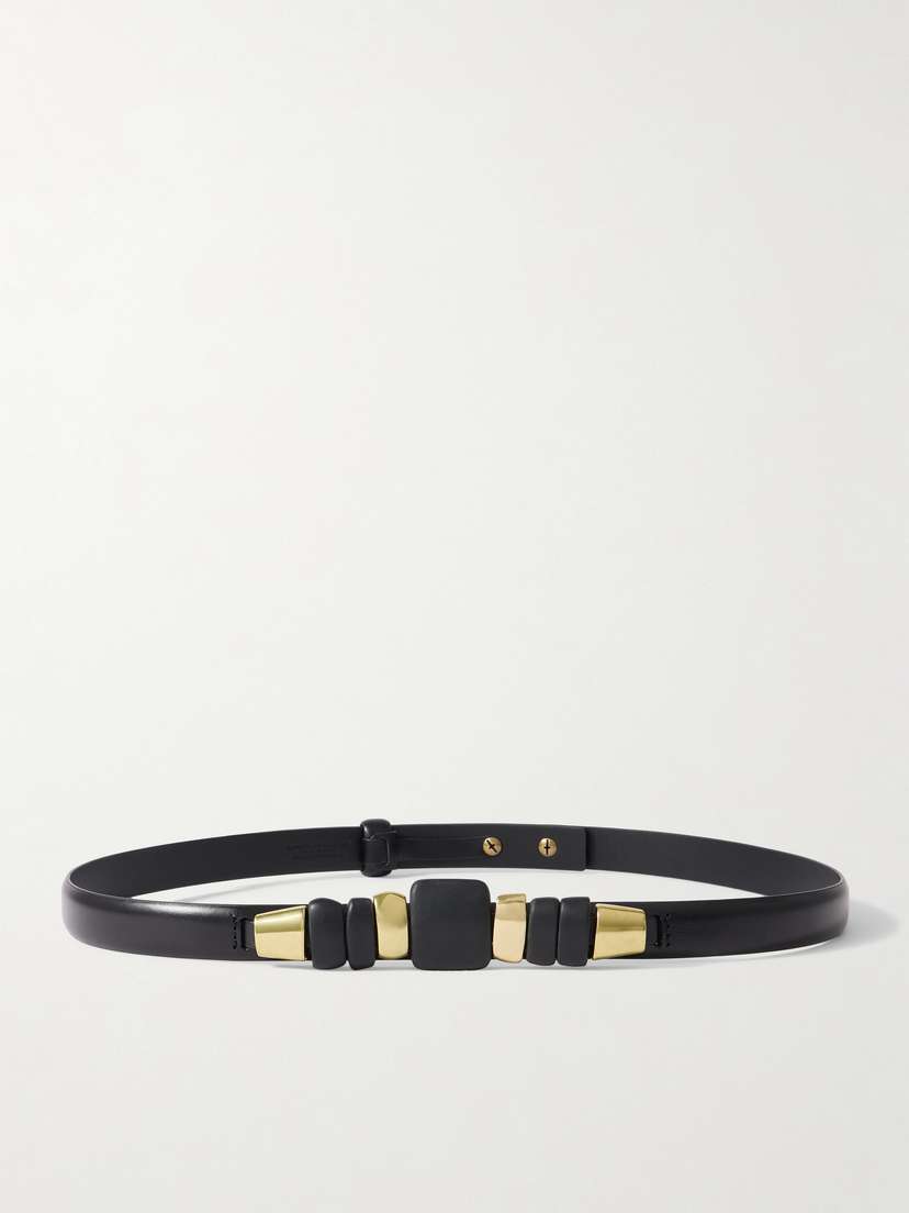 Isabel Marant Raissa Embellished Leather Belt