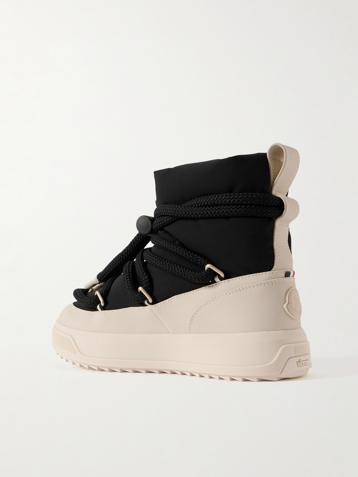 Moncler Monpulse Padded Shell Ankle Boots In Black