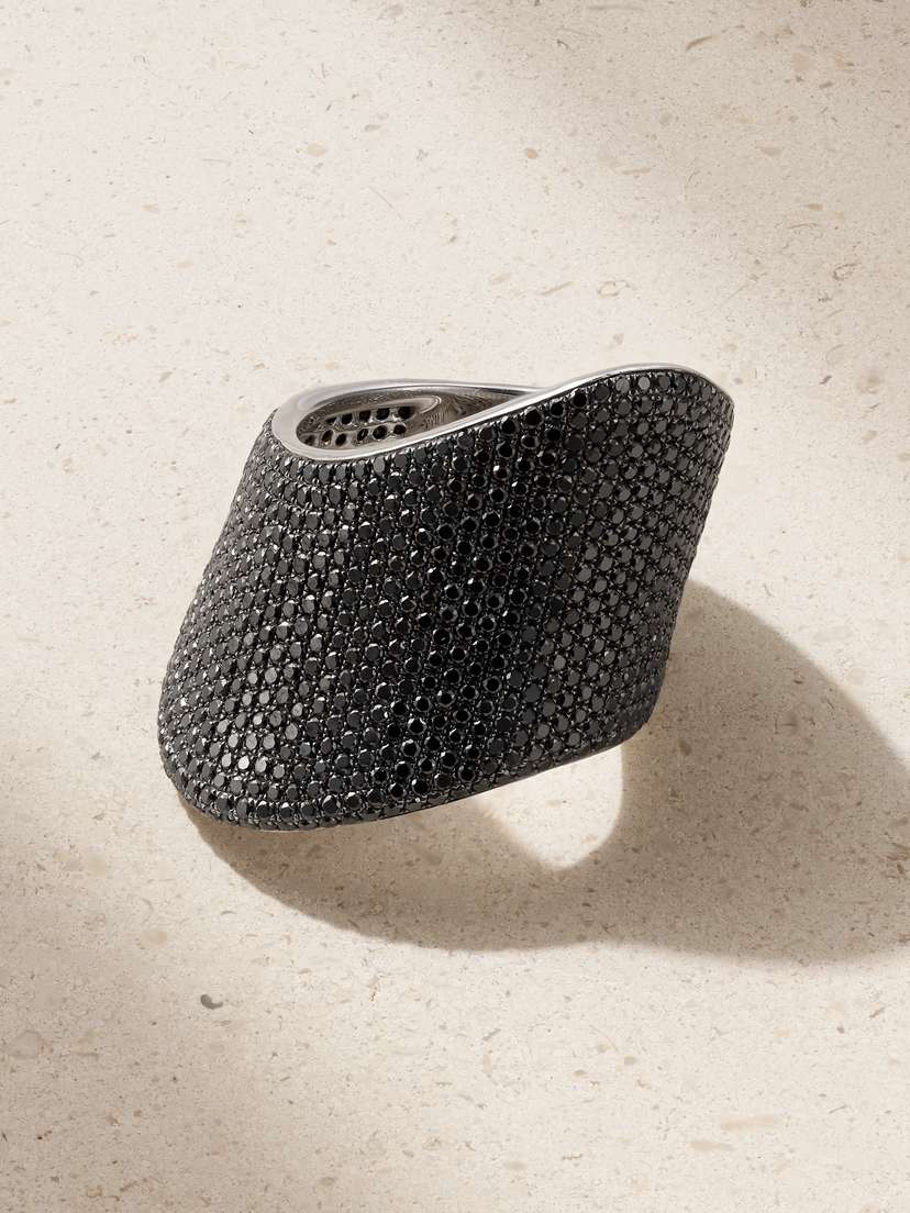 Maison H Jewels 18-karat White Gold Diamond Ring