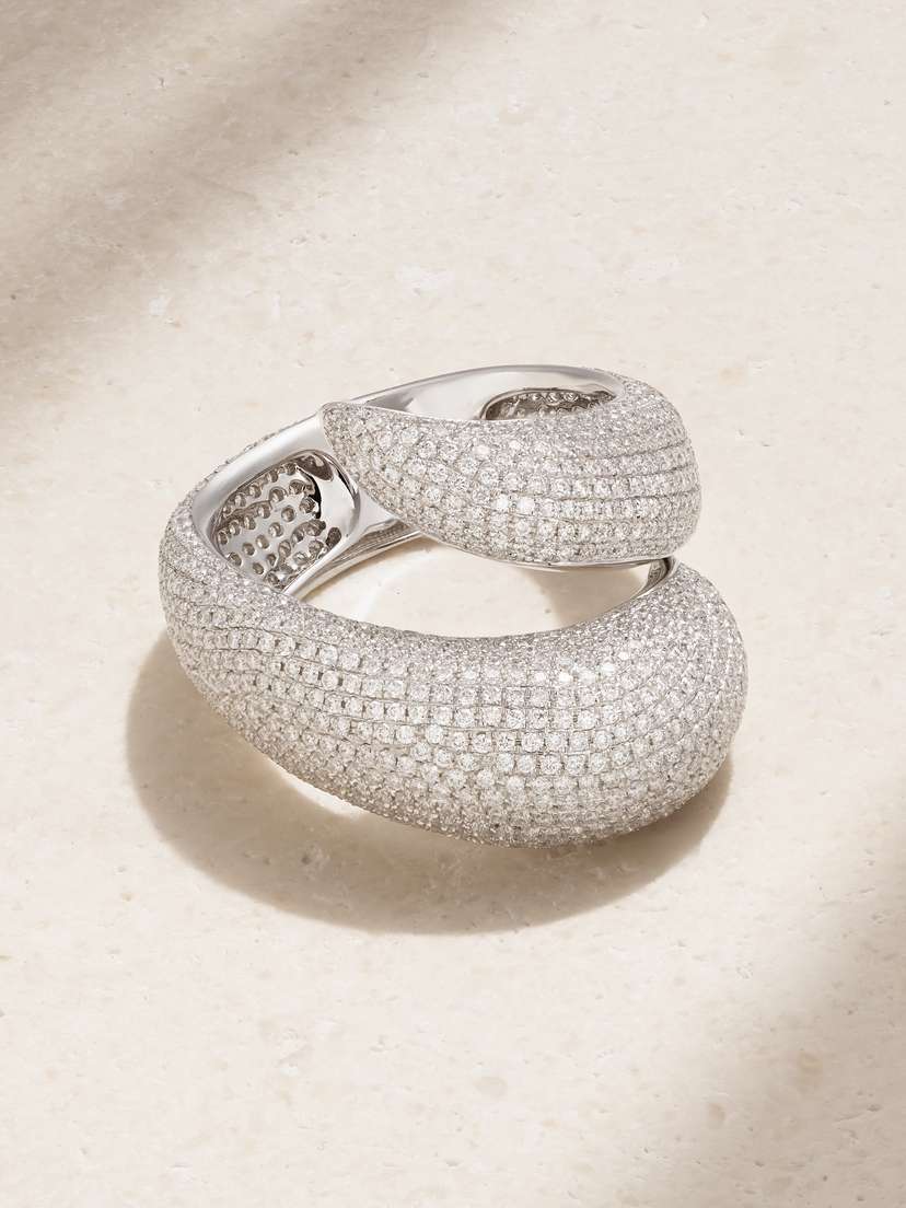 Maison H Jewels 1-karat White Gold Diamond Ring