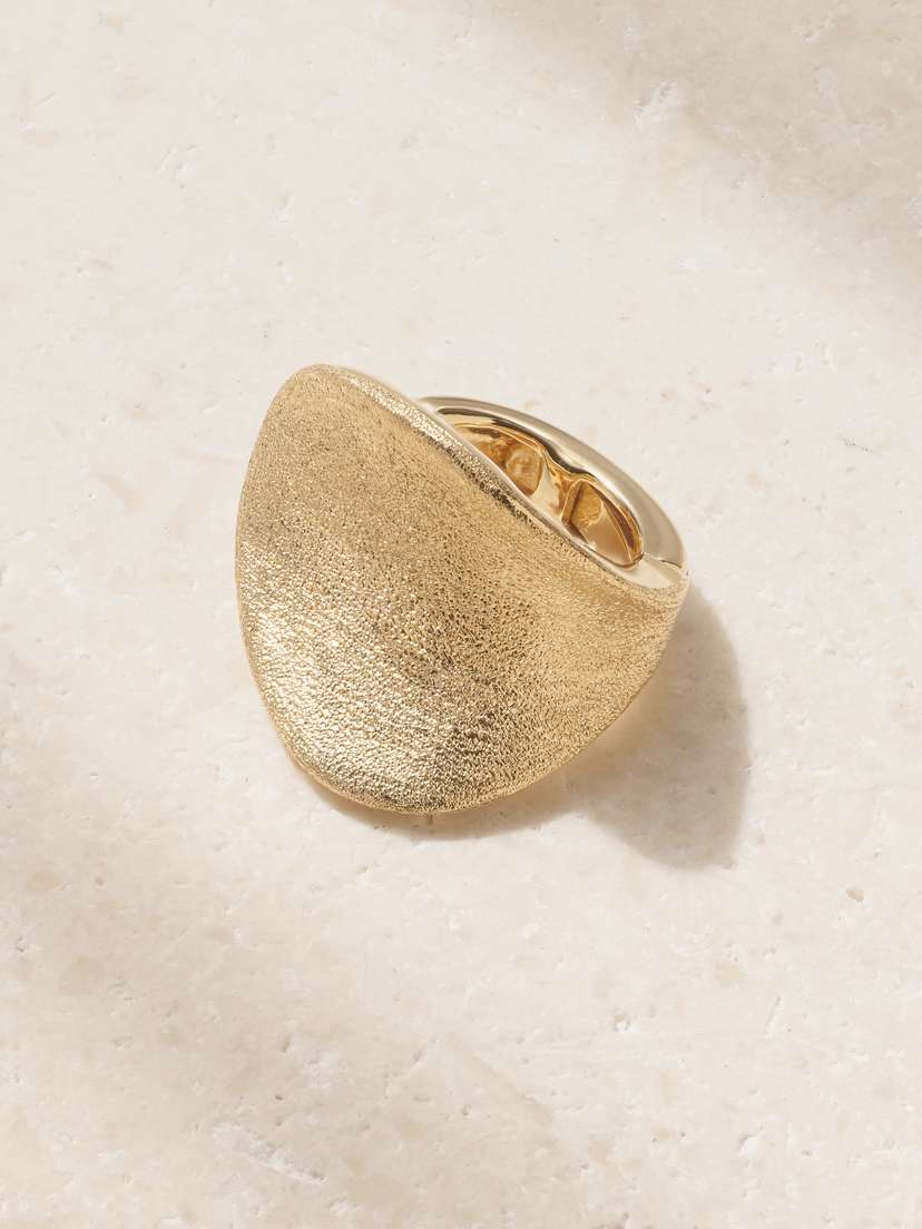 Maison H Jewels Sands Finishing 18-karat Gold Ear Cuff