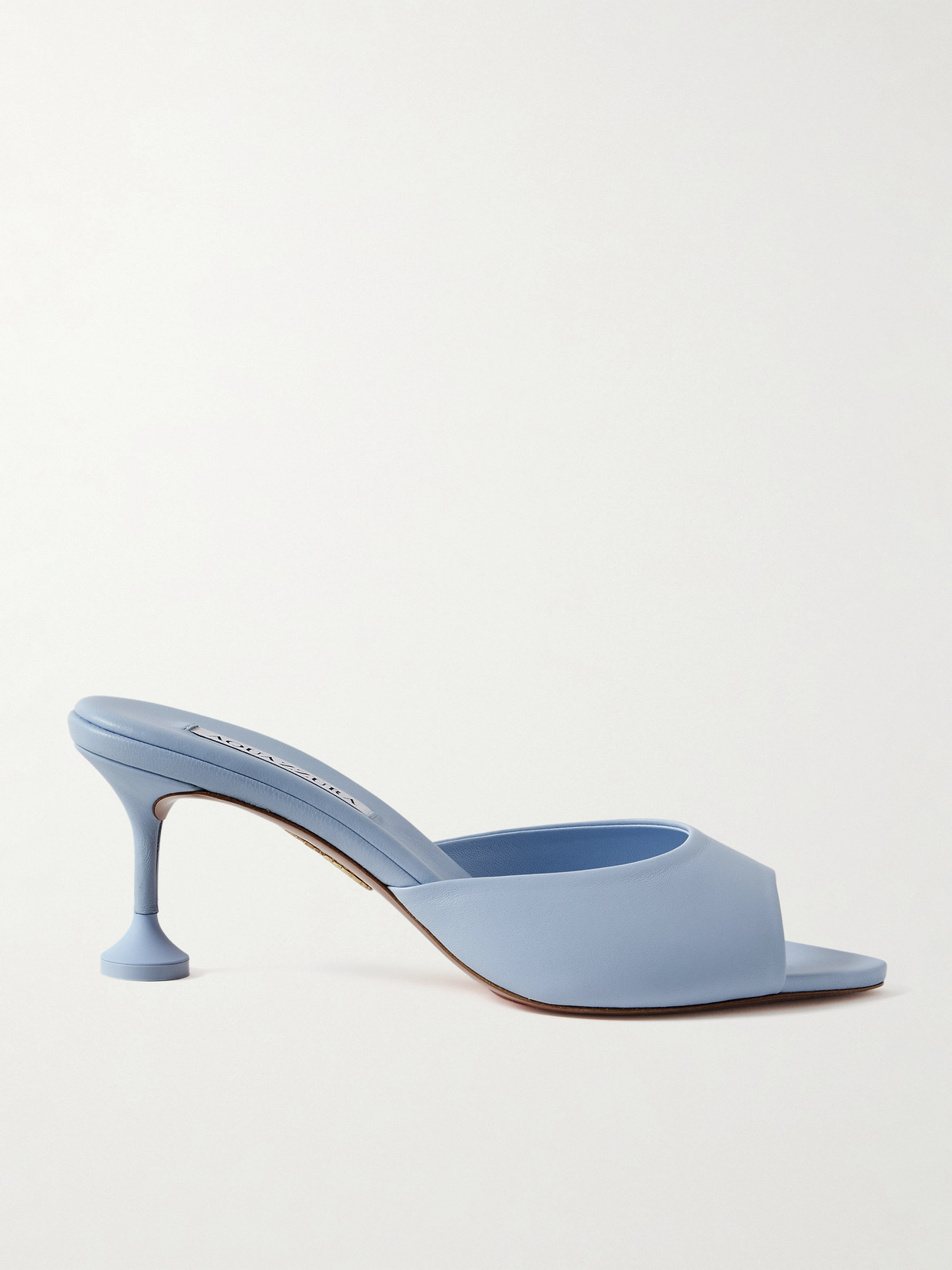 Aquazzura Bisous 65 Leather Mules