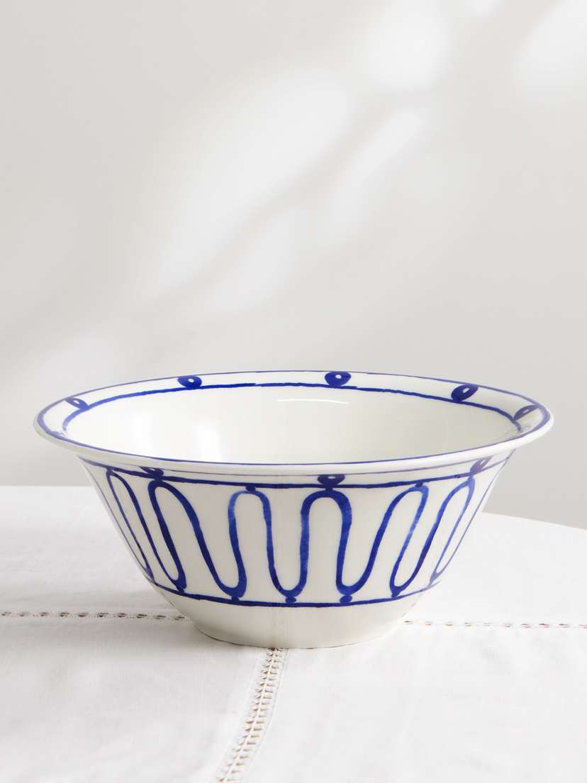 Themis Z Kyma Painted Porcelain Bowl