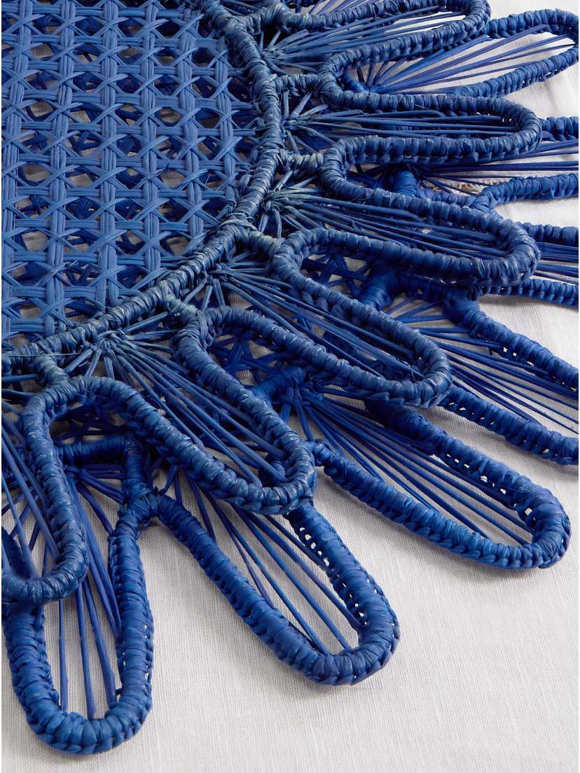 Kyma Set Of Two Woven Linen Placemats | Image | 2