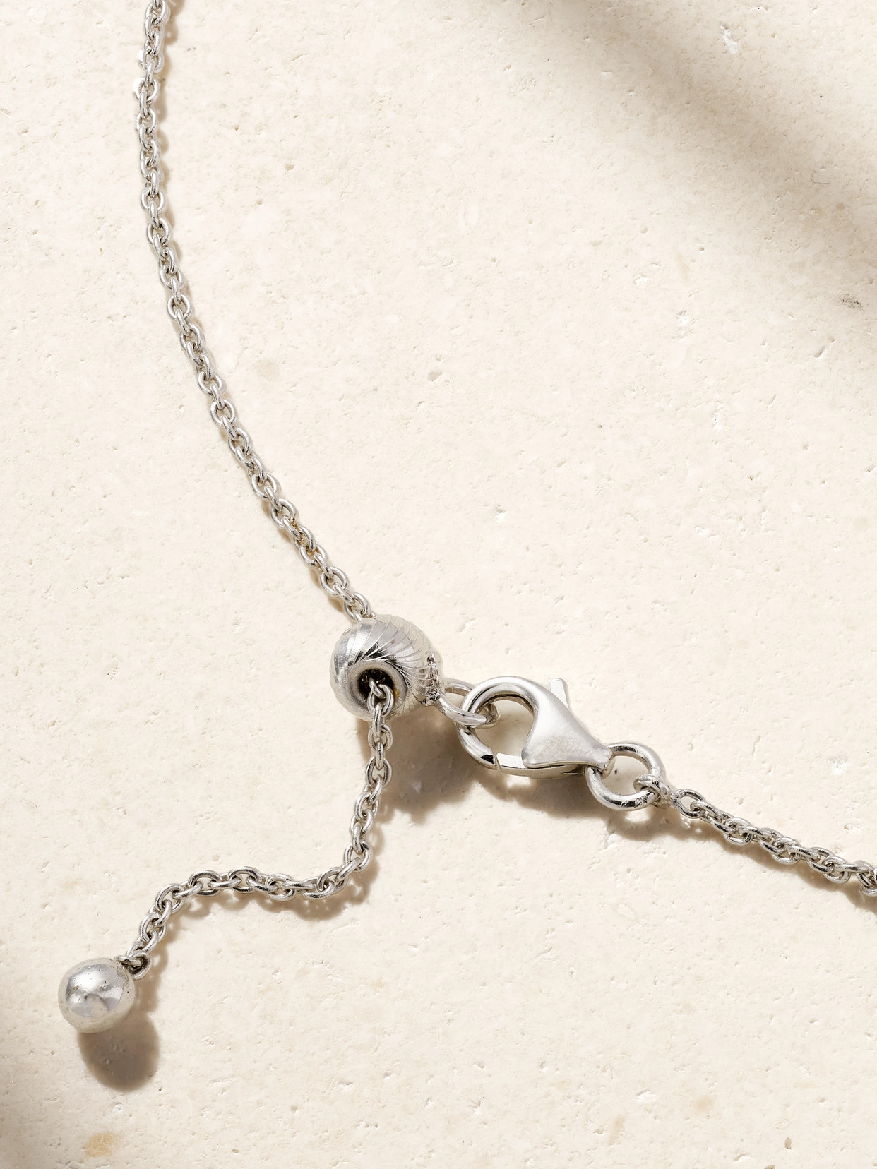 Kamyen 18-karat White Gold Diamond Choker
