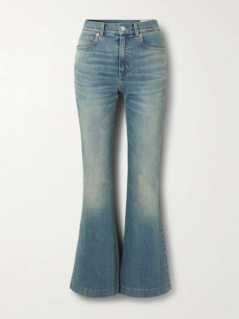 McQueen High-rise Boot-cut Jeans