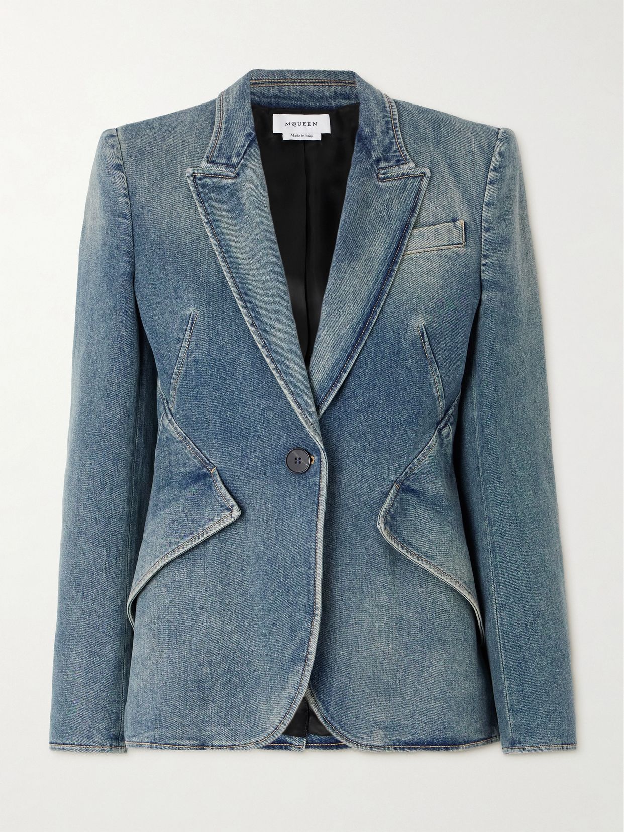 Denim blazer