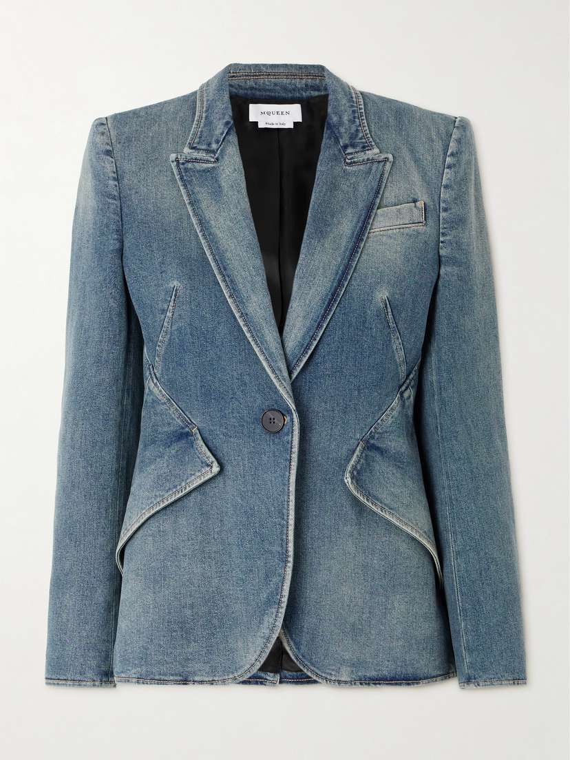 McQueen Denim Blazer