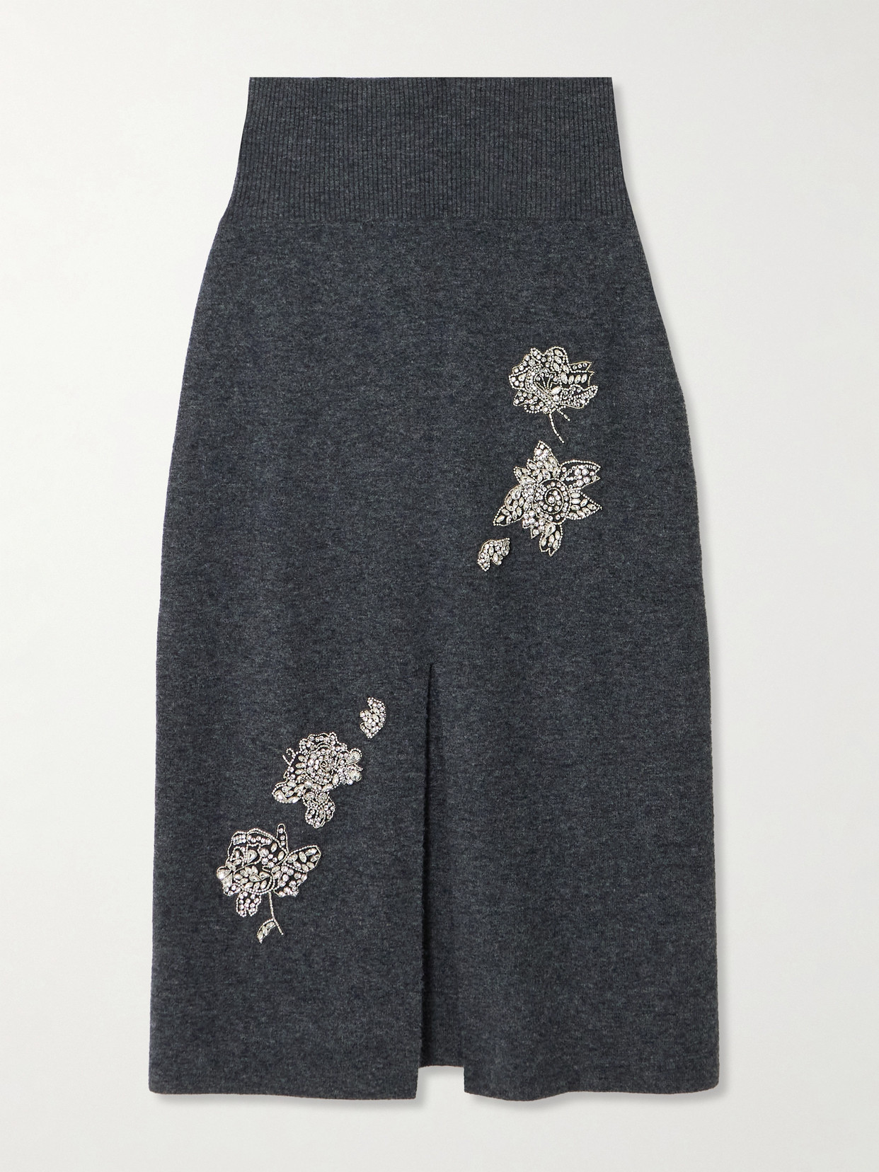 Embellished Knitted Midi