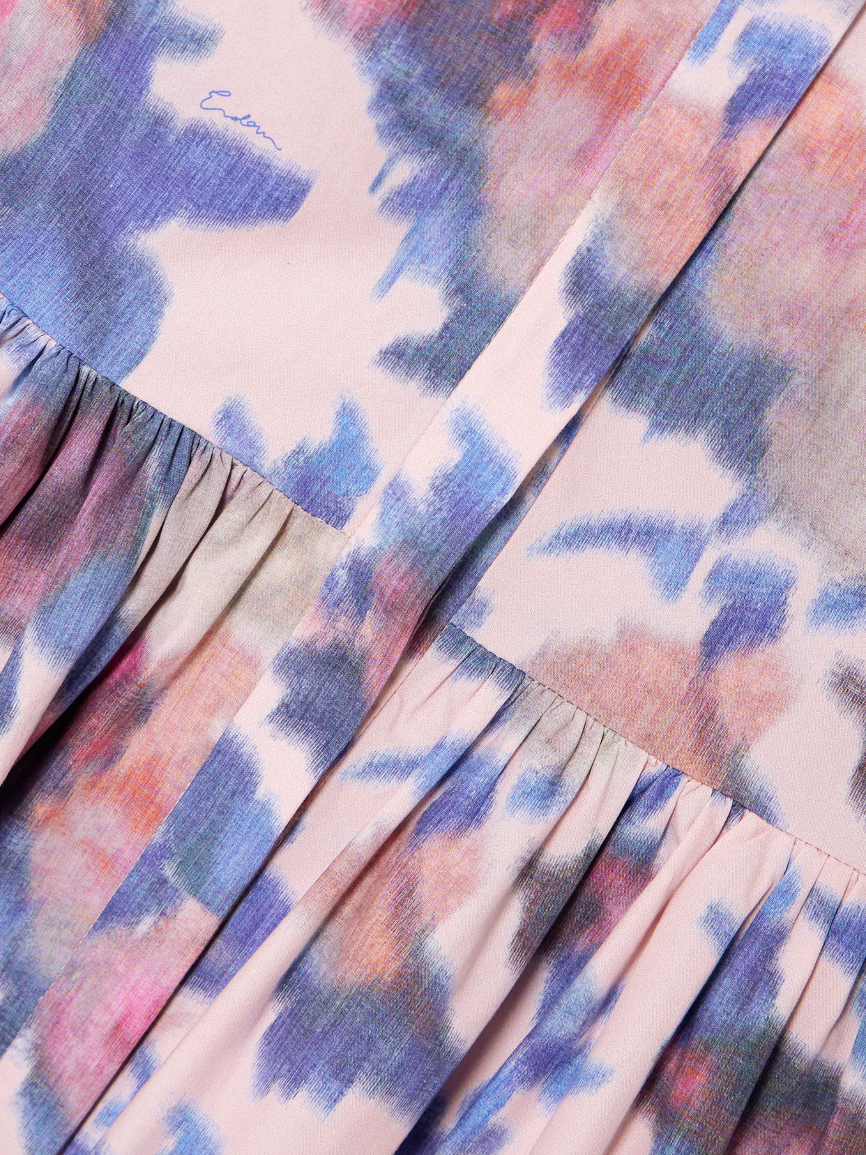 Erdem Ruffled Gathered Floral-print Cotton-poplin Midi Dress