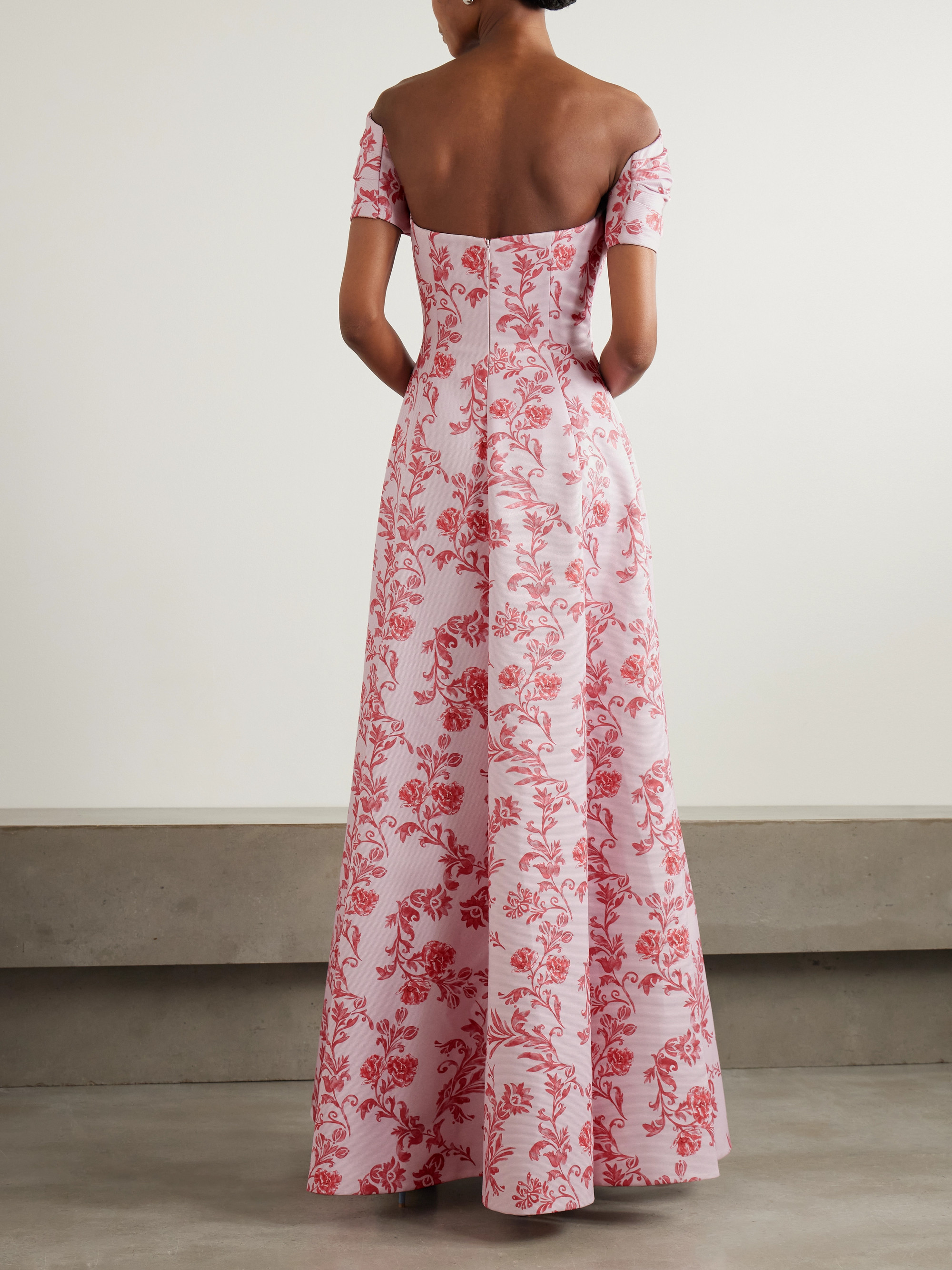 Emilia Wickstead - Auclair convertible floral-print faille gown | Plush Emilia Wickstead - Auclair convertible floral-print faille gown | Plush