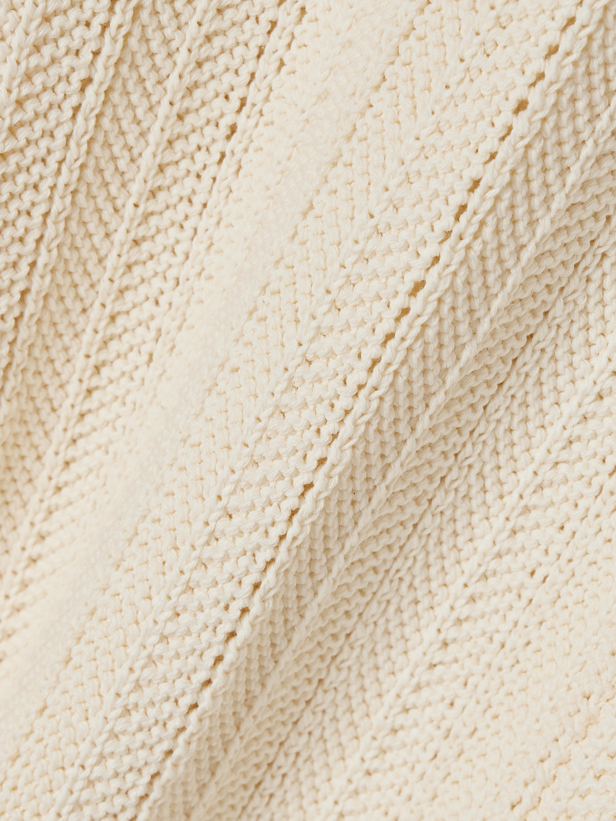 Altuzarra Petey Cropped Ribbed Open-knit Organic Cotton Flared Pants In Neutral