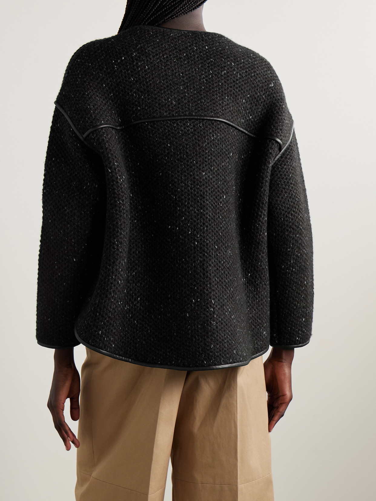 Altuzarra Medrano Honeycomb-knit Wool-blend Jacket