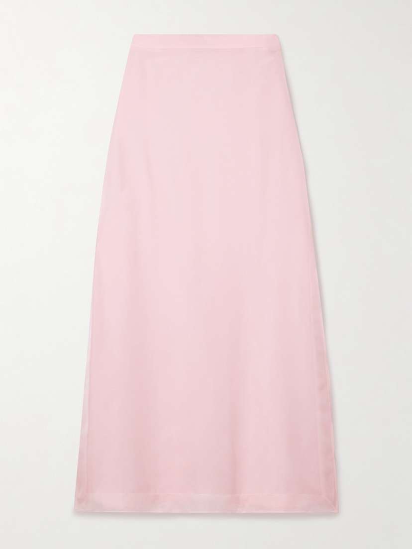 Altuzarra Linnie Silk-organza Maxi Skirt