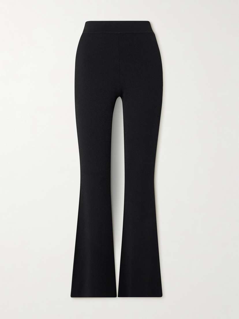 Altuzarra Florie Knitted Flared Pants